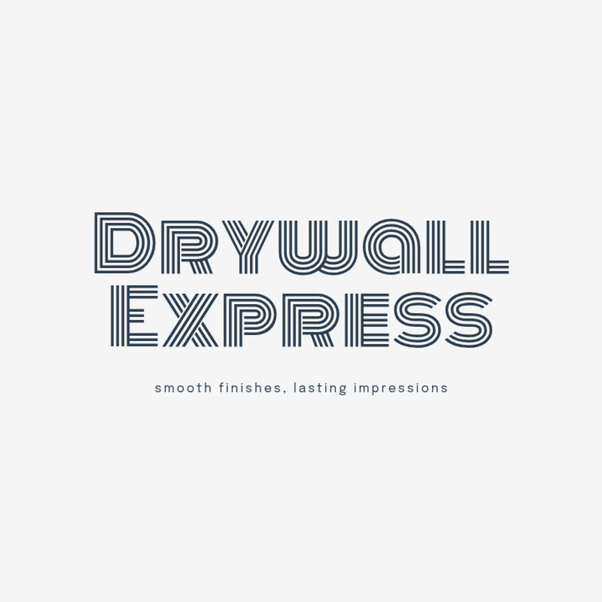 DryWall Express logo for construction dry wall