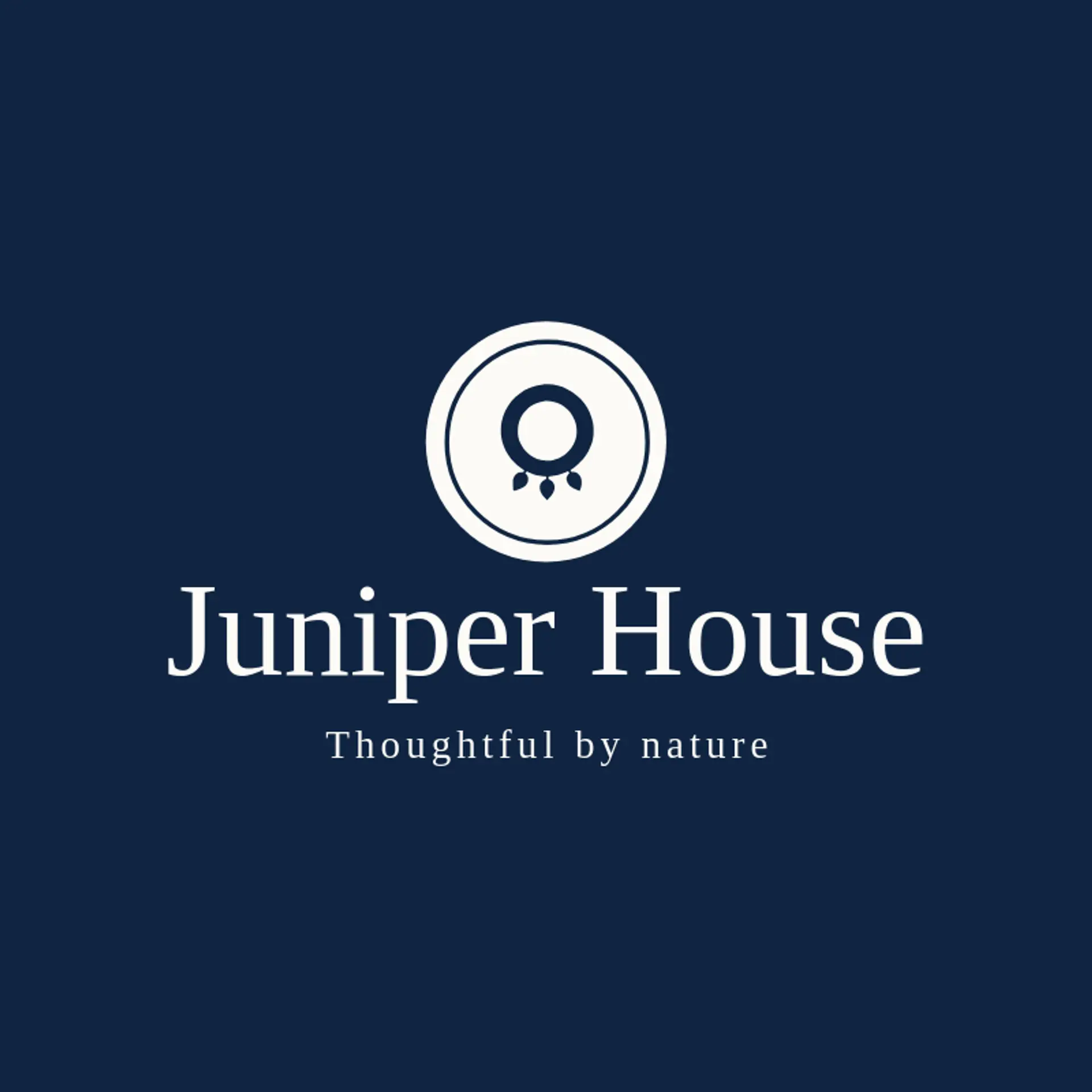 Juniper House logo for wreath