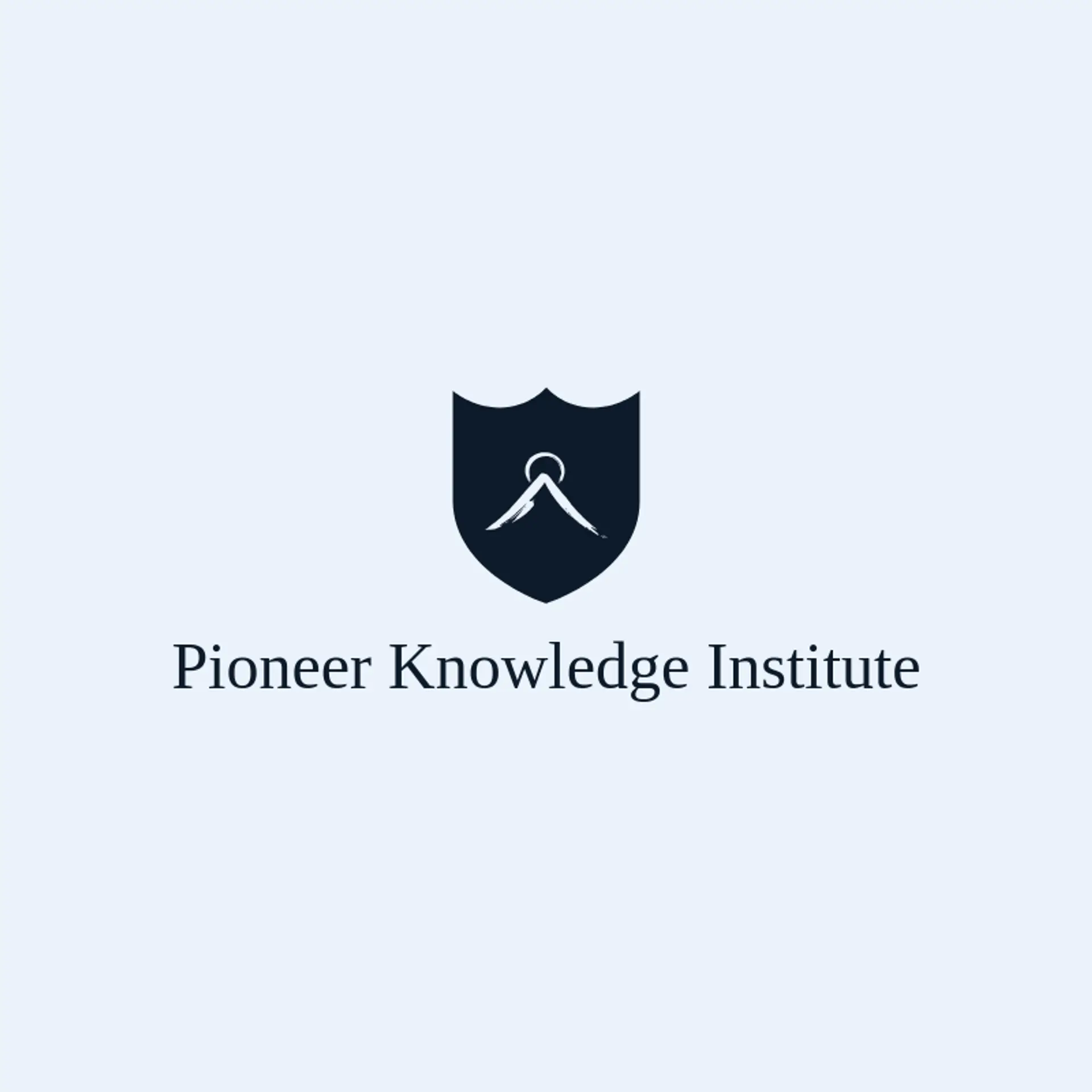 Pioneer Knowledge Institute logo for institute