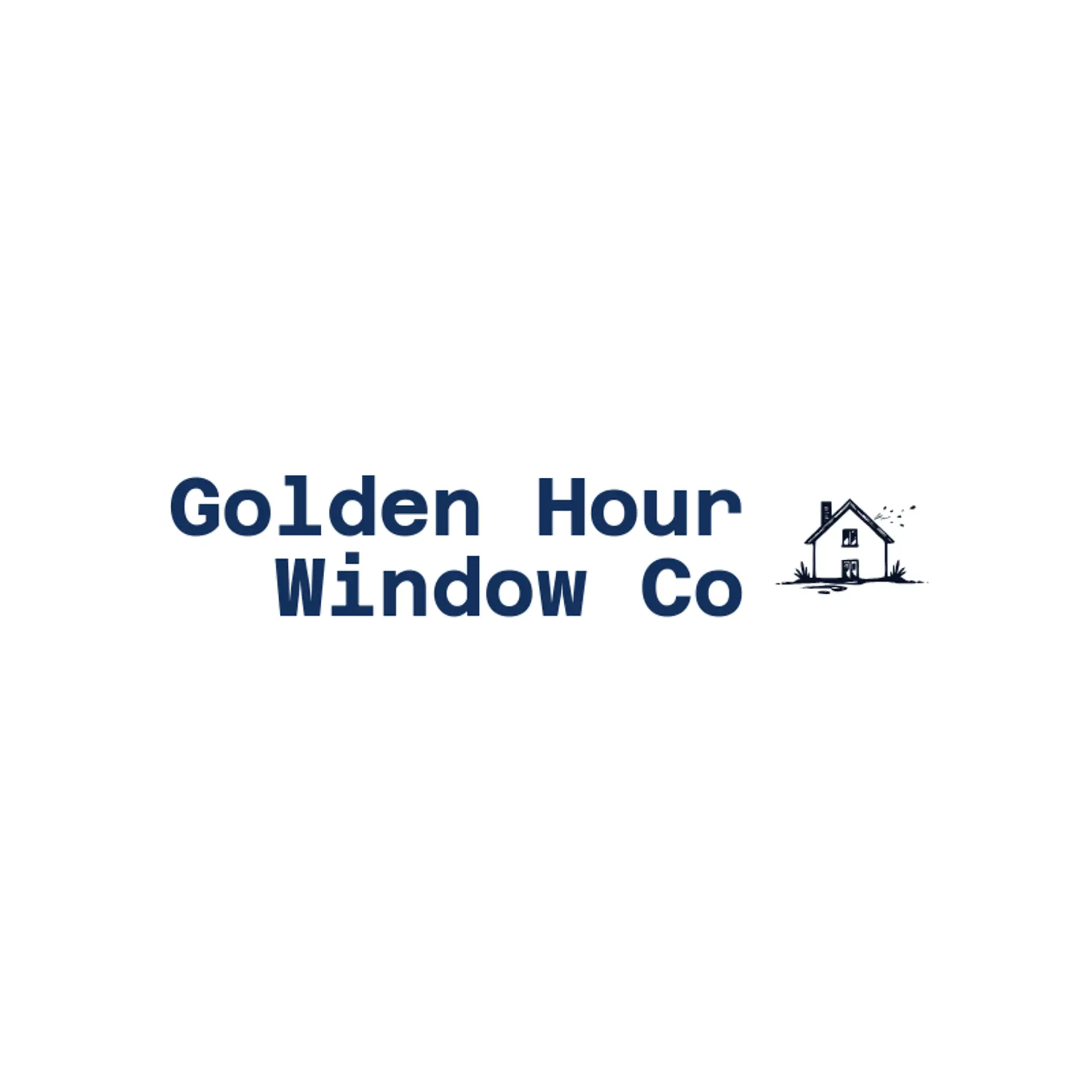 Golden Hour Window Co logo for window