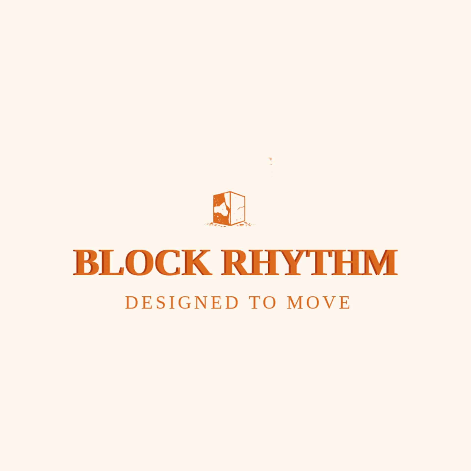 Block Rhythm logo for block