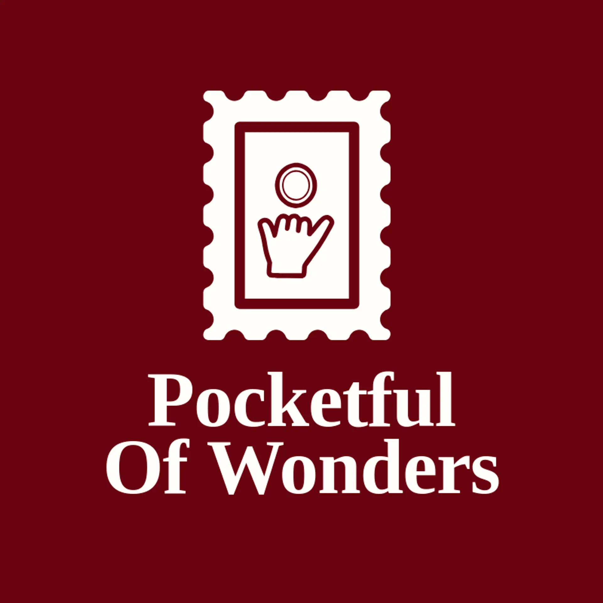 Pocketful of Wonders logo for magician