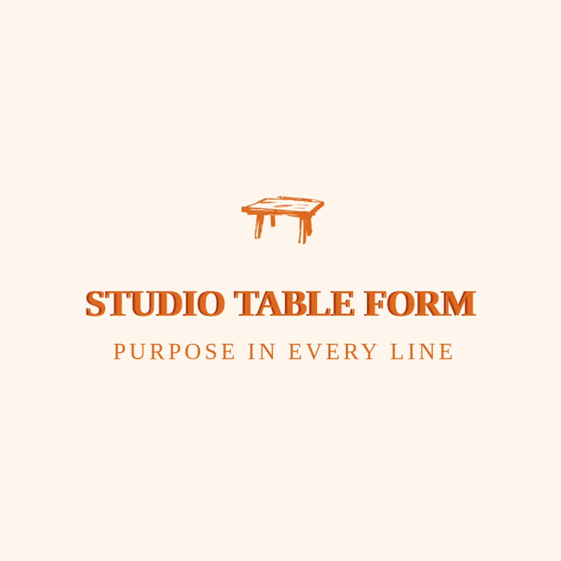Studio Table Form logo for table