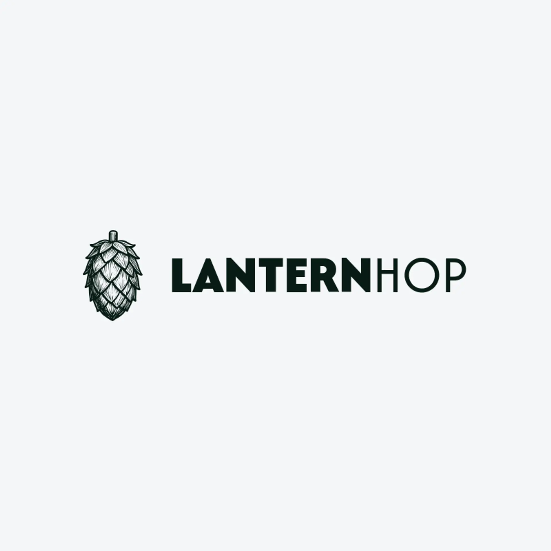 Lantern Hop logo for alcohol