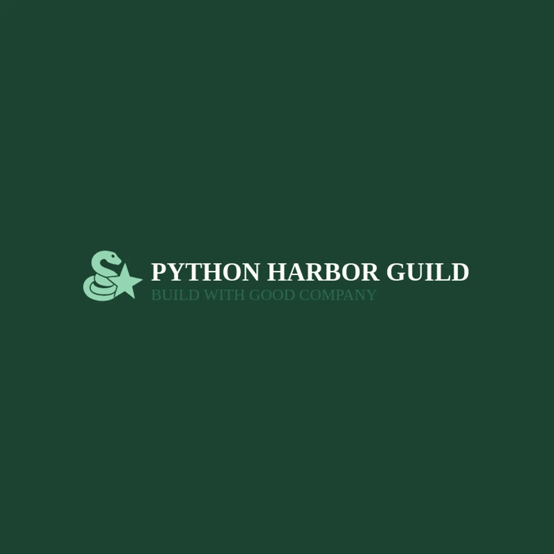 Python Harbor Guild logo for python