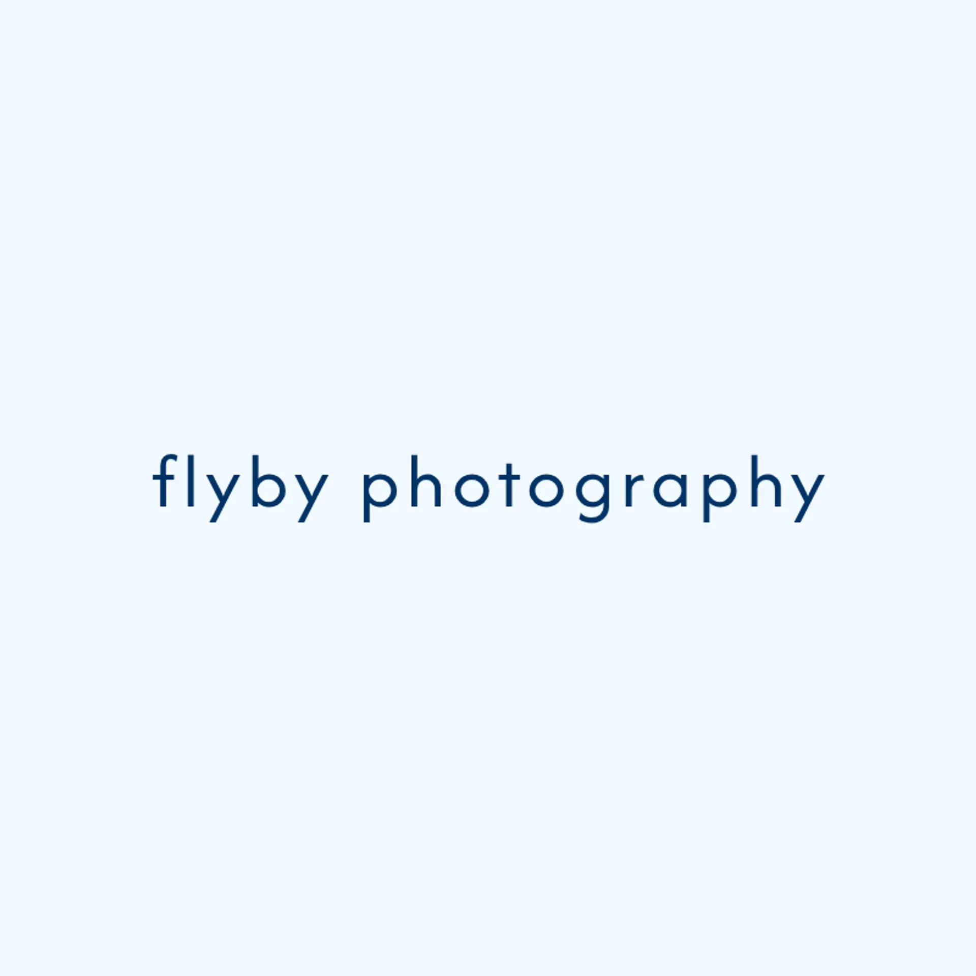 Flyby Photography logo for aerial photography