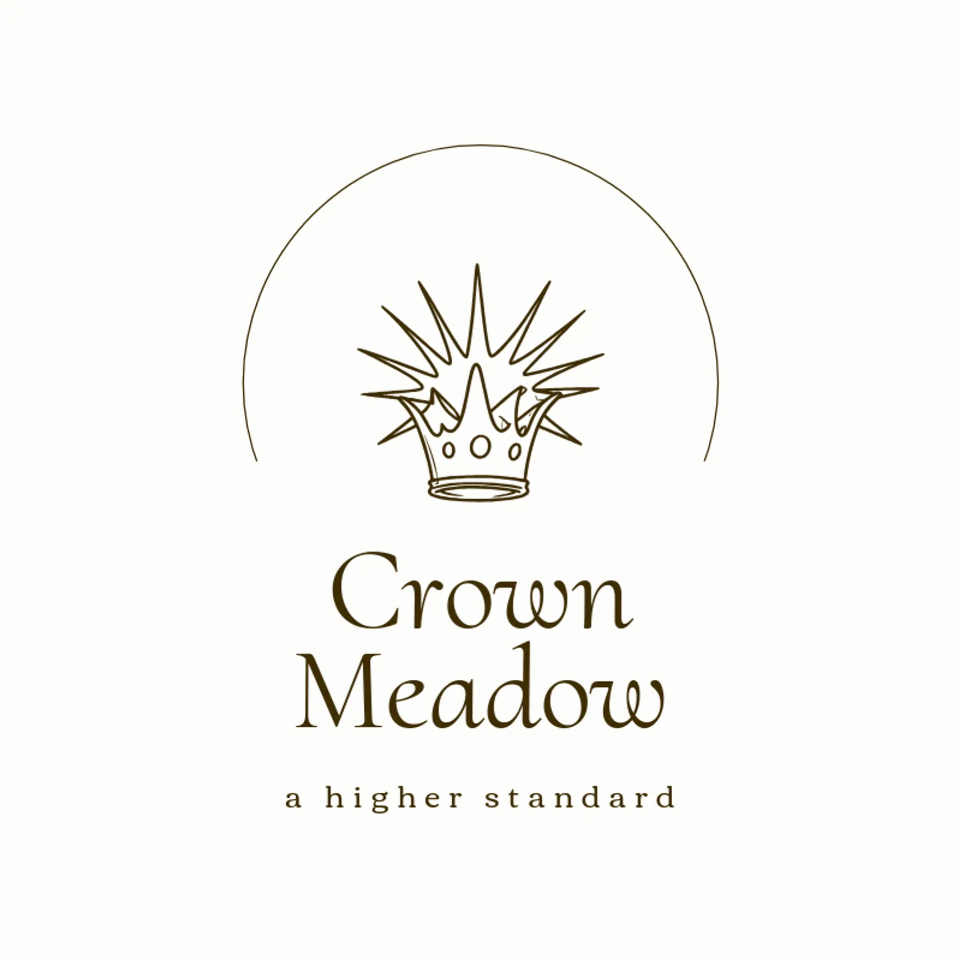 Crown Meadow logo for royal
