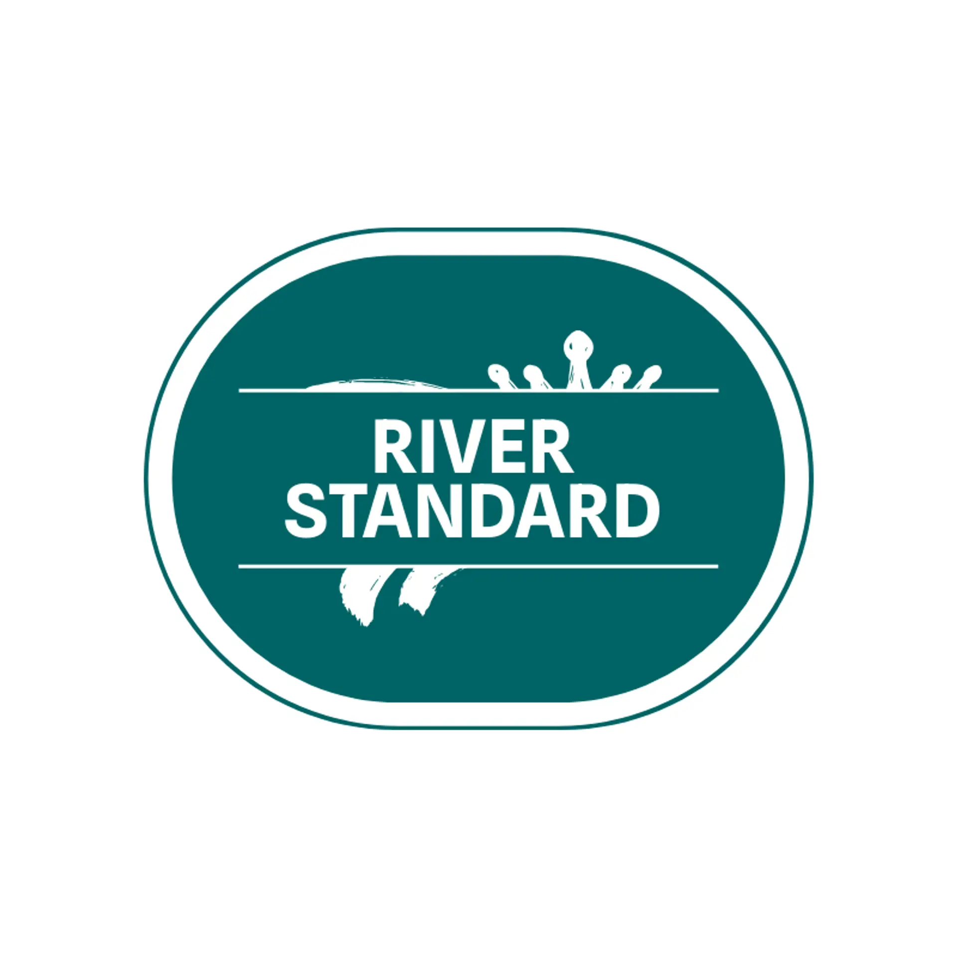 River Standard logo for family crest