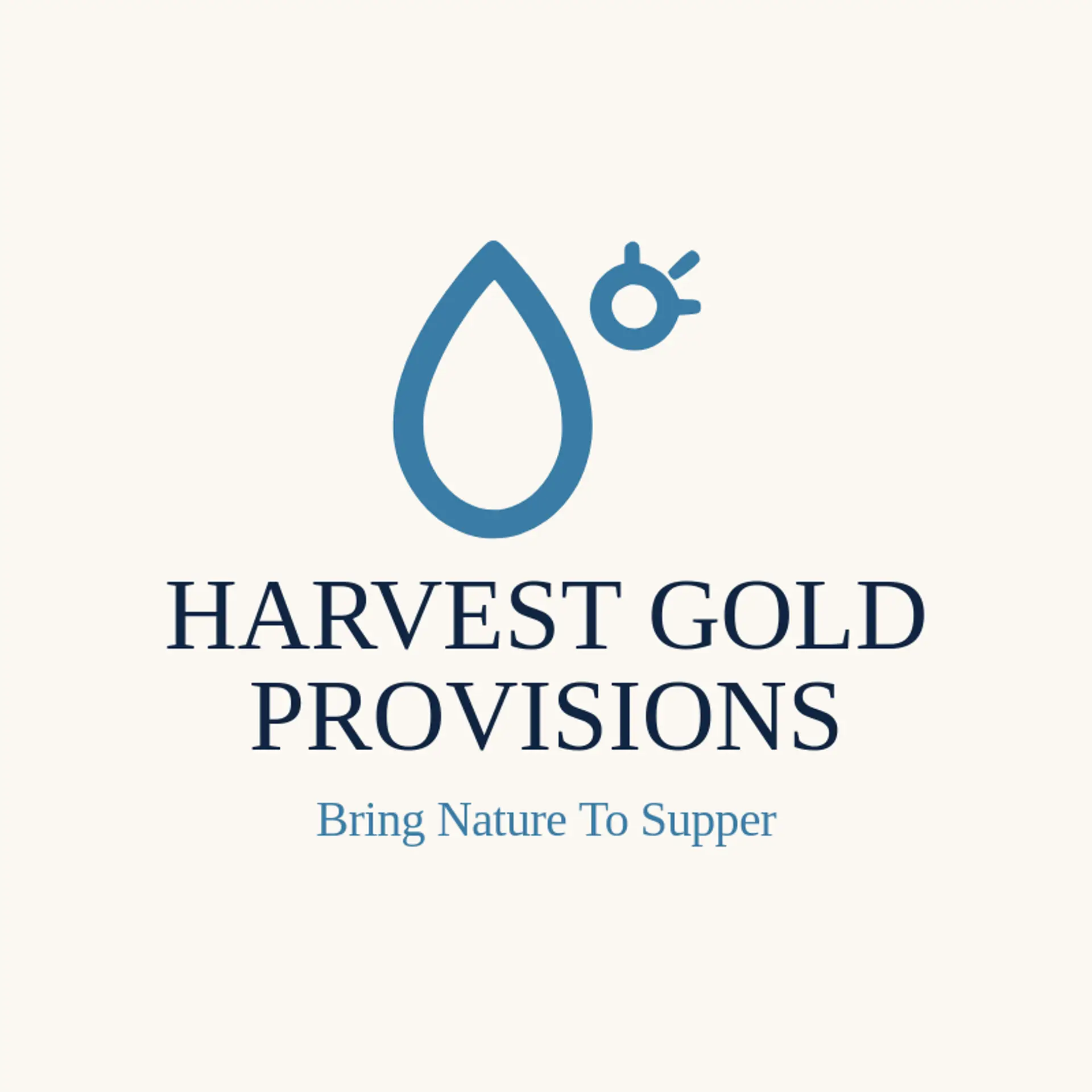 Harvest Gold Provisions logo for harvest