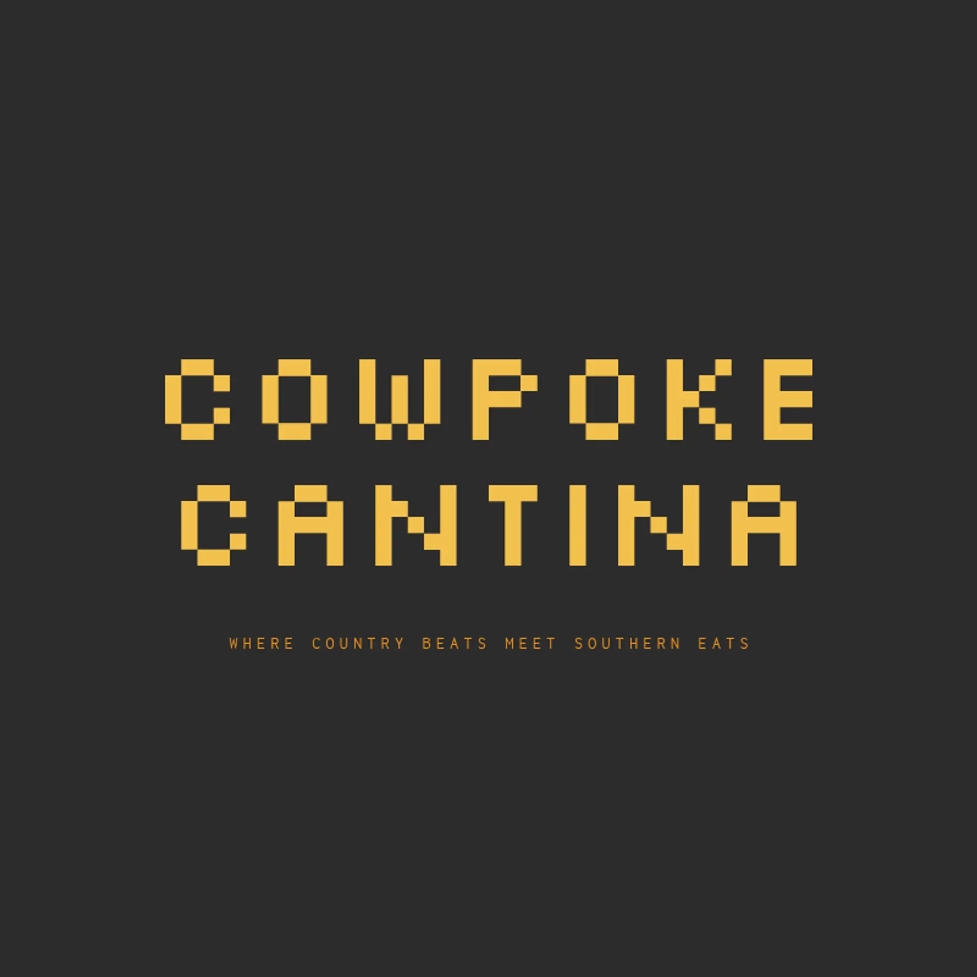 Cowpoke Cantina logo for country music