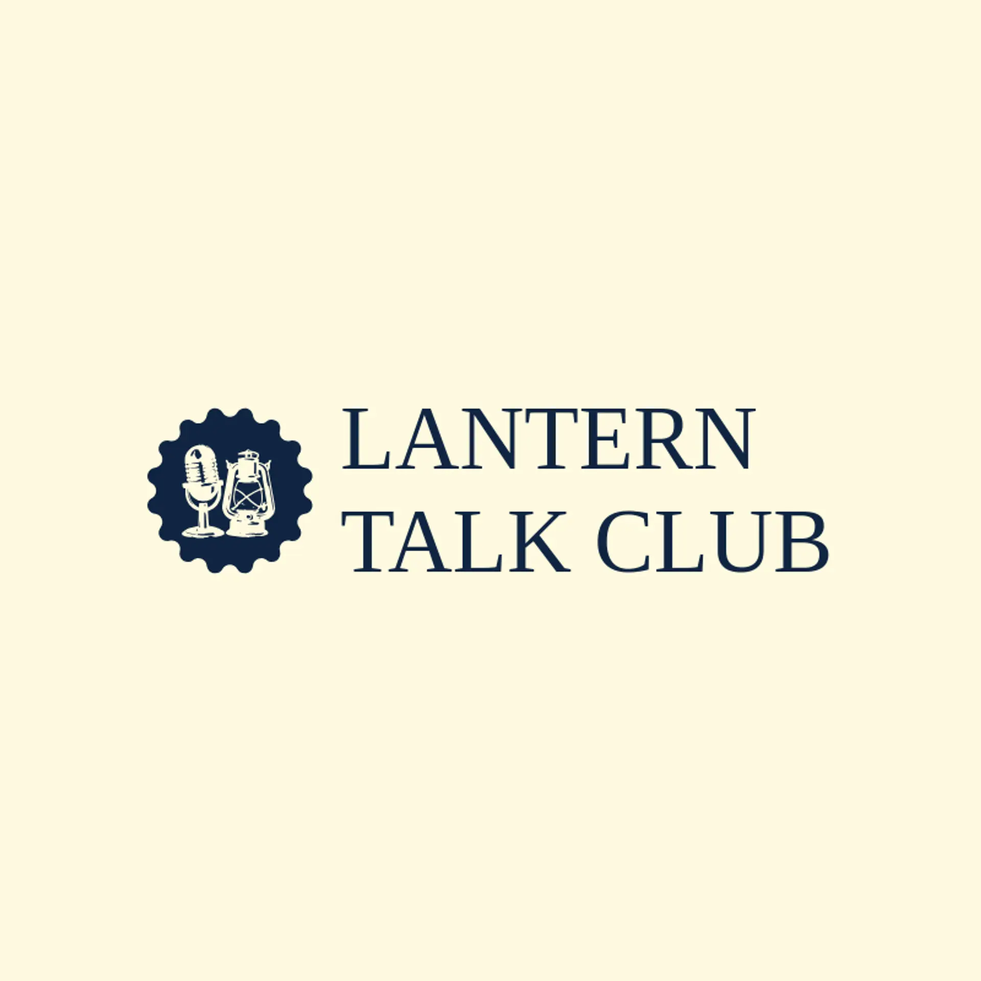 Lantern Talk Club logo for talk show