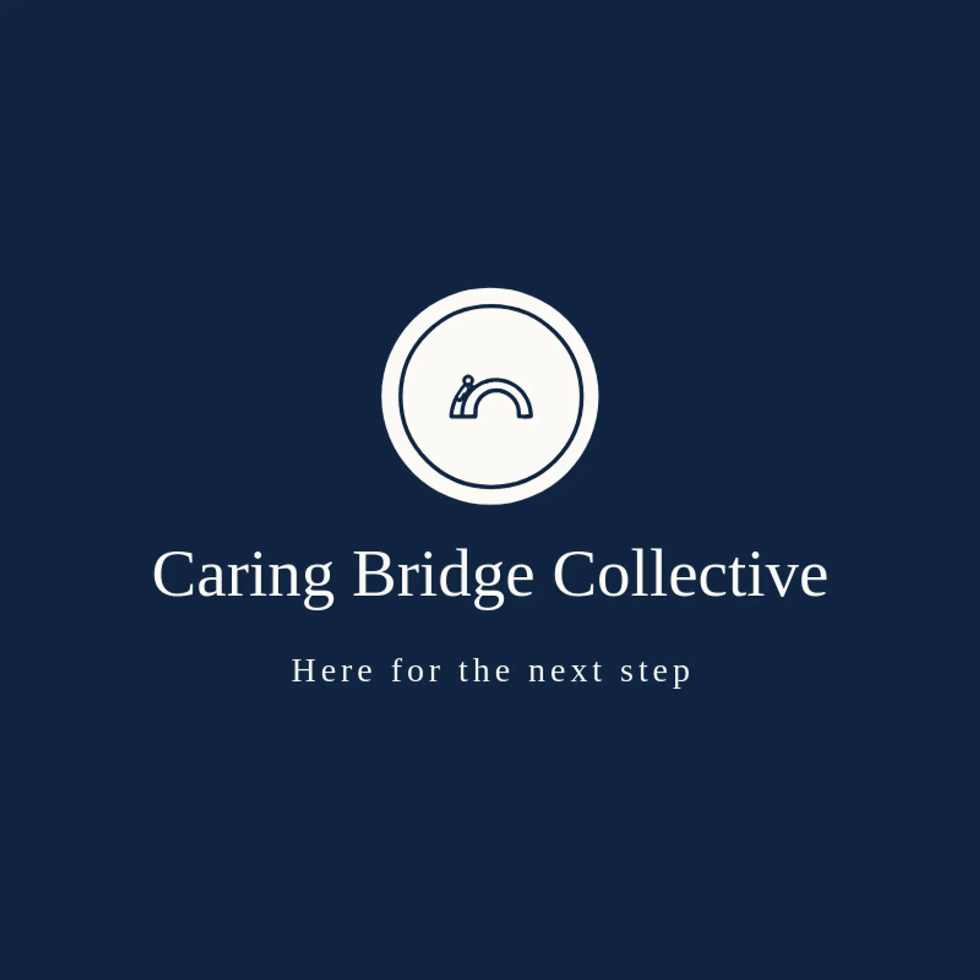 Caring Bridge Collective logo for caregiver