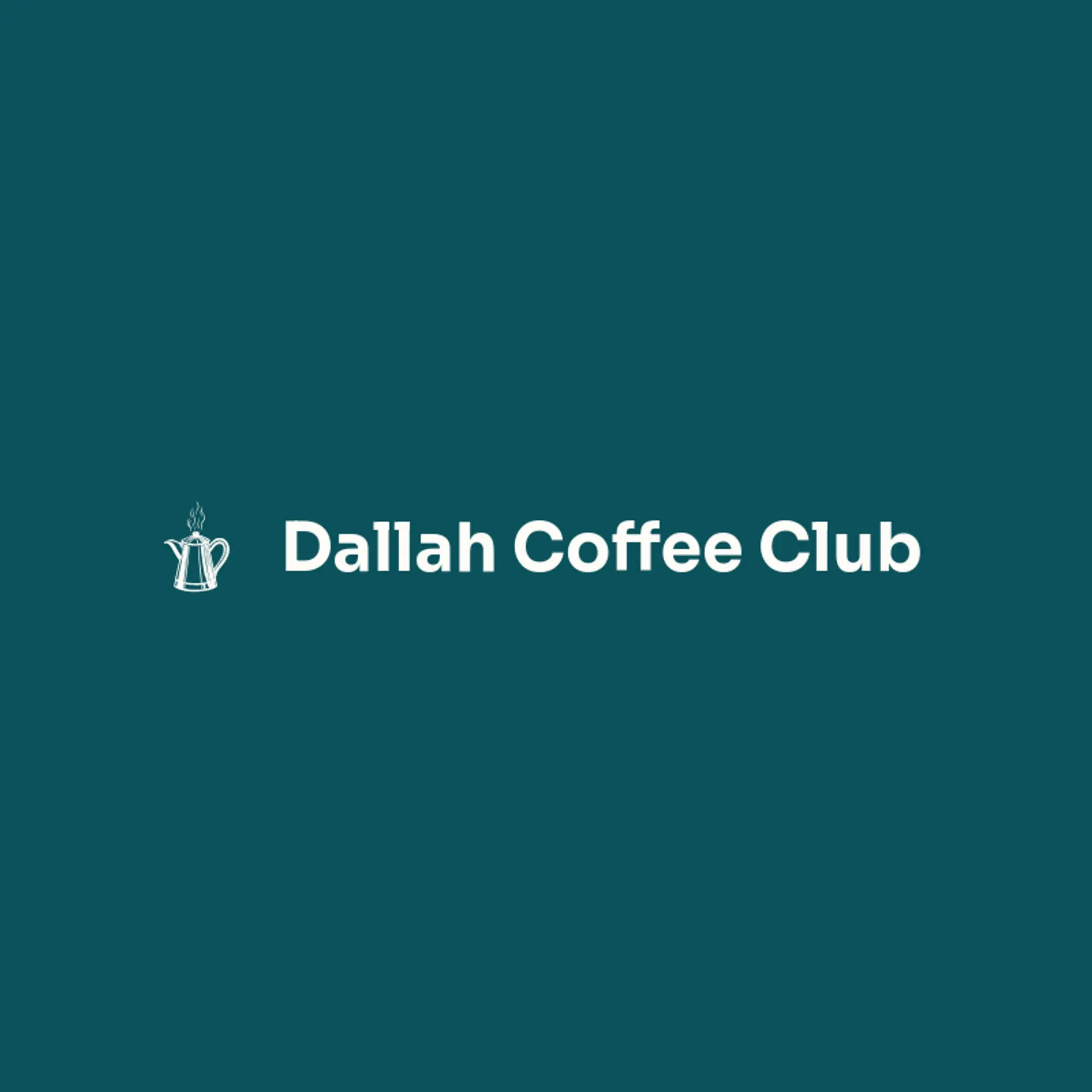 Dallah Coffee Club logo for arabic