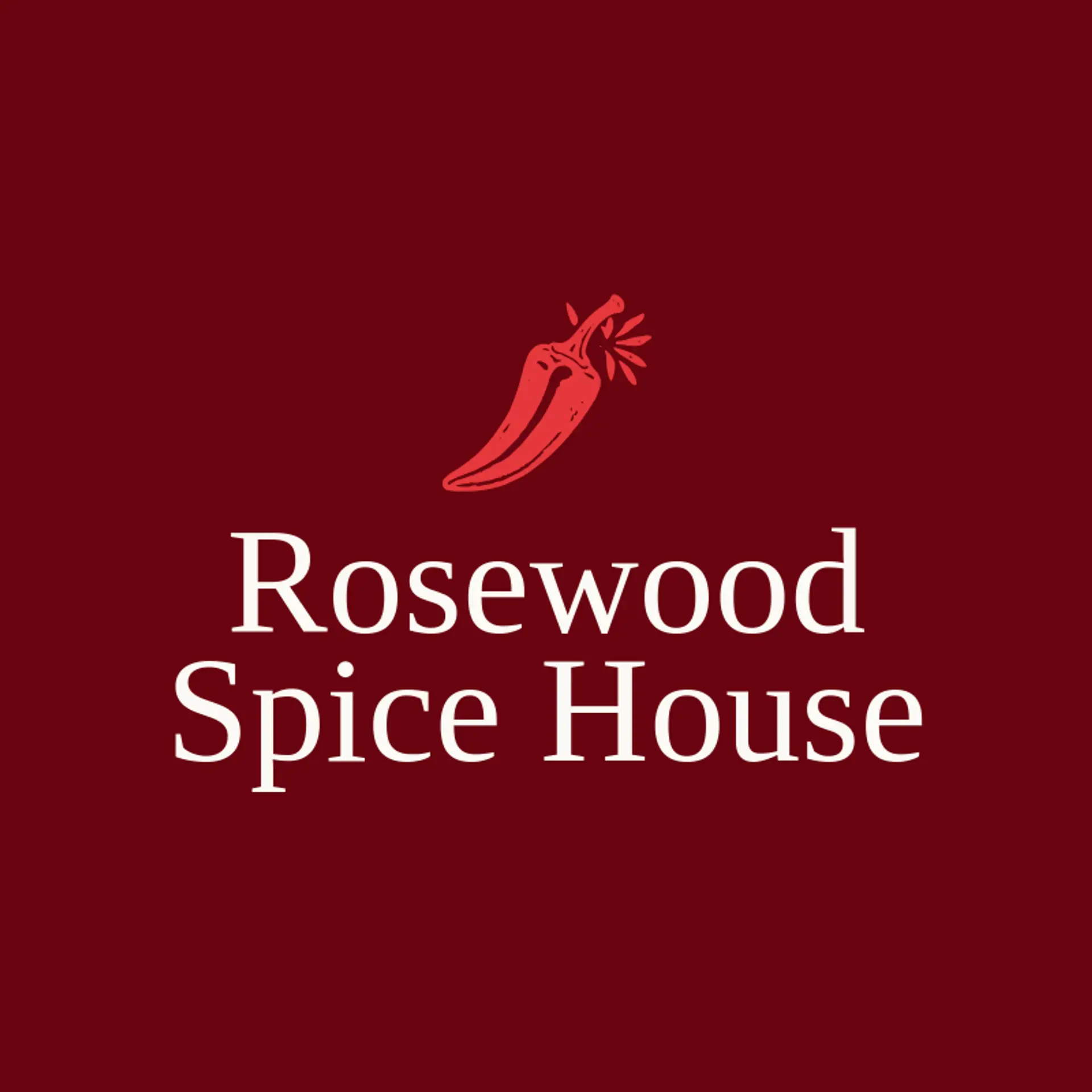 Rosewood Spice House logo for pepper