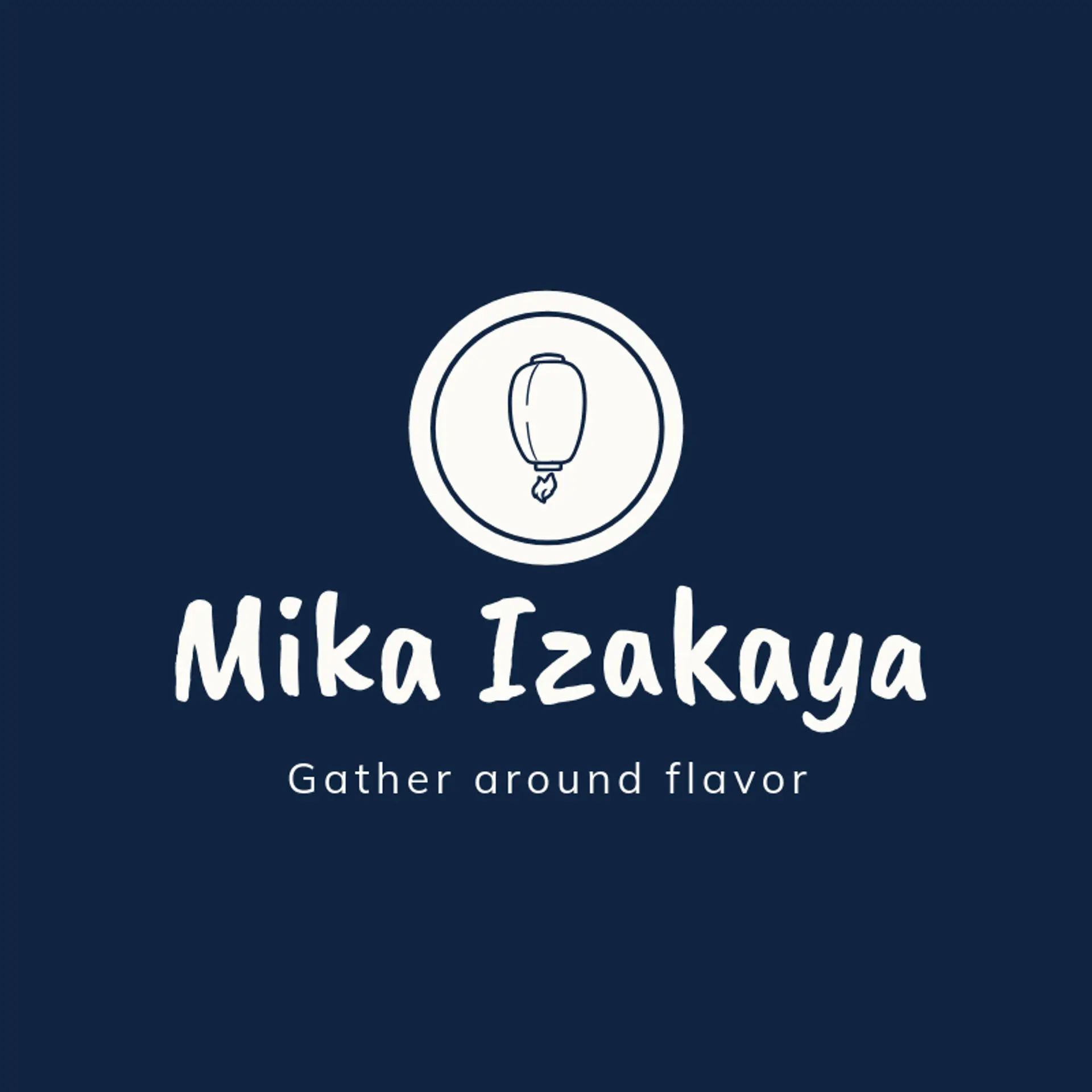 Mika Izakaya logo for japanese