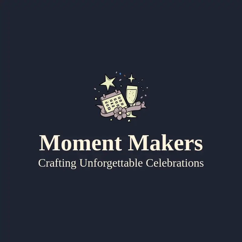 The event name Moment Makers as a branded logo with a color icon