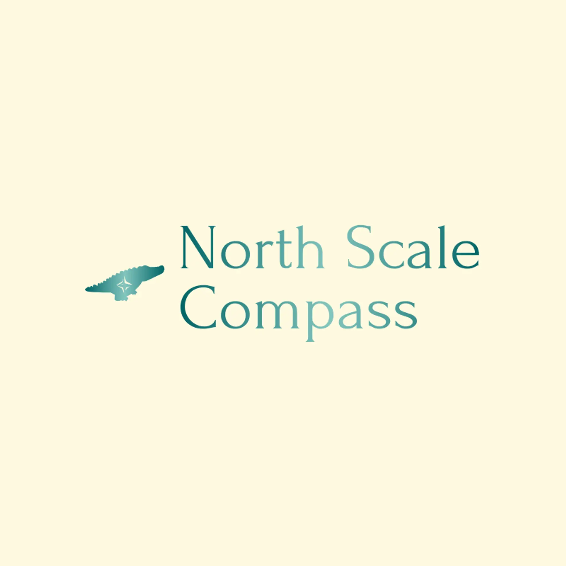 North Scale Compass logo for crocodile