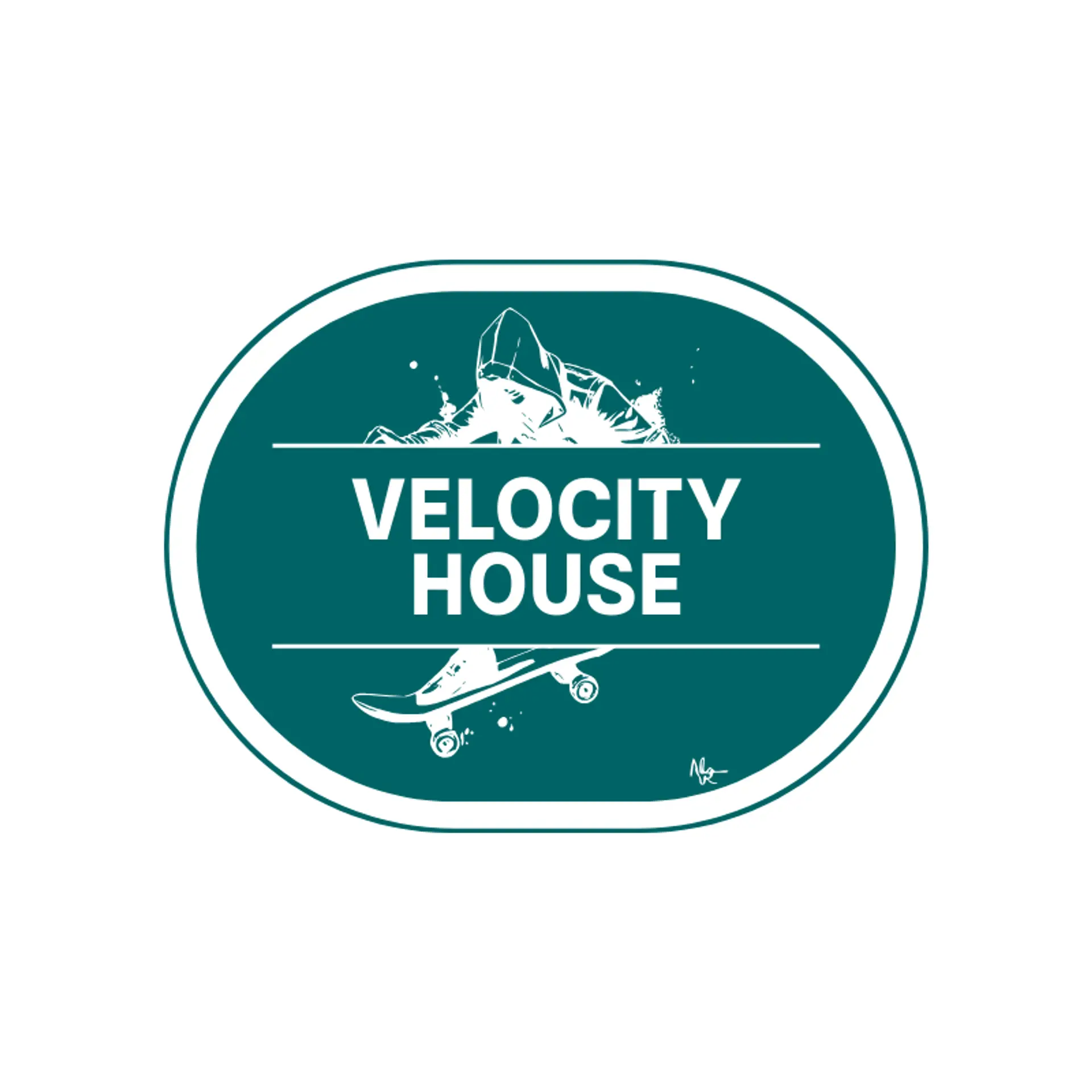 Velocity House logo for action