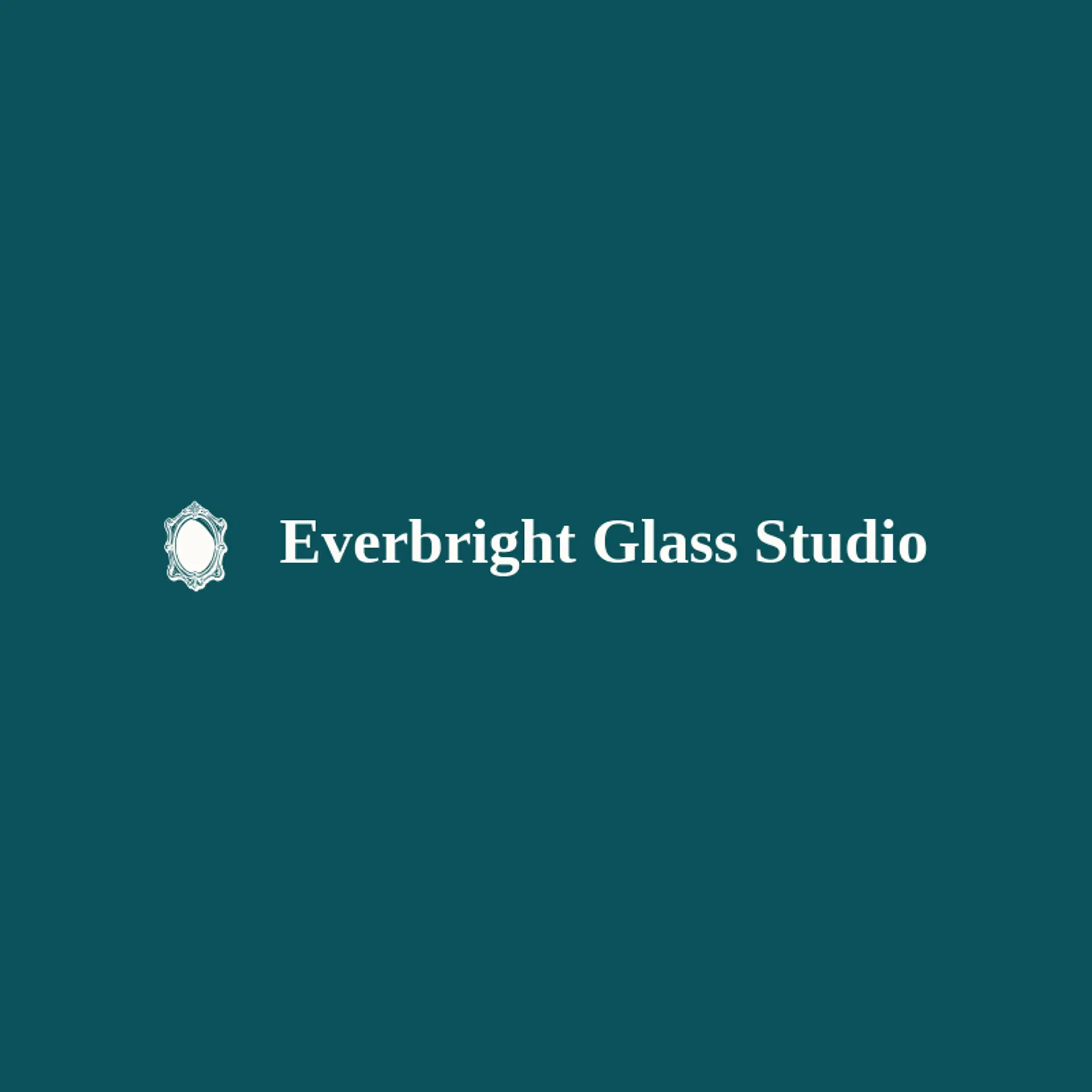 Everbright Glass Studio logo for mirror