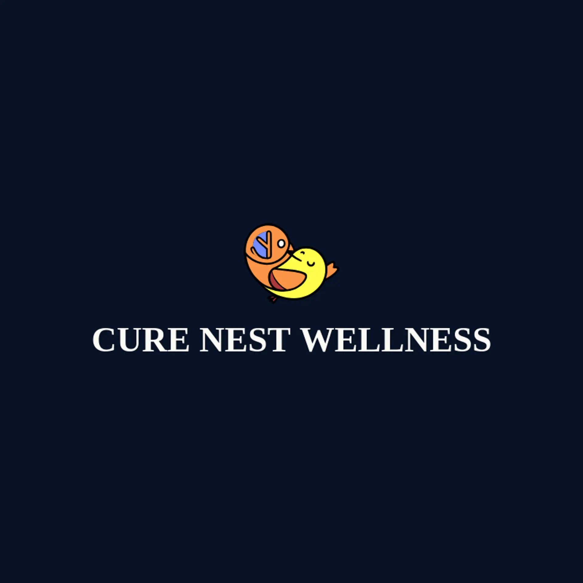 Cure Nest Wellness logo for cure