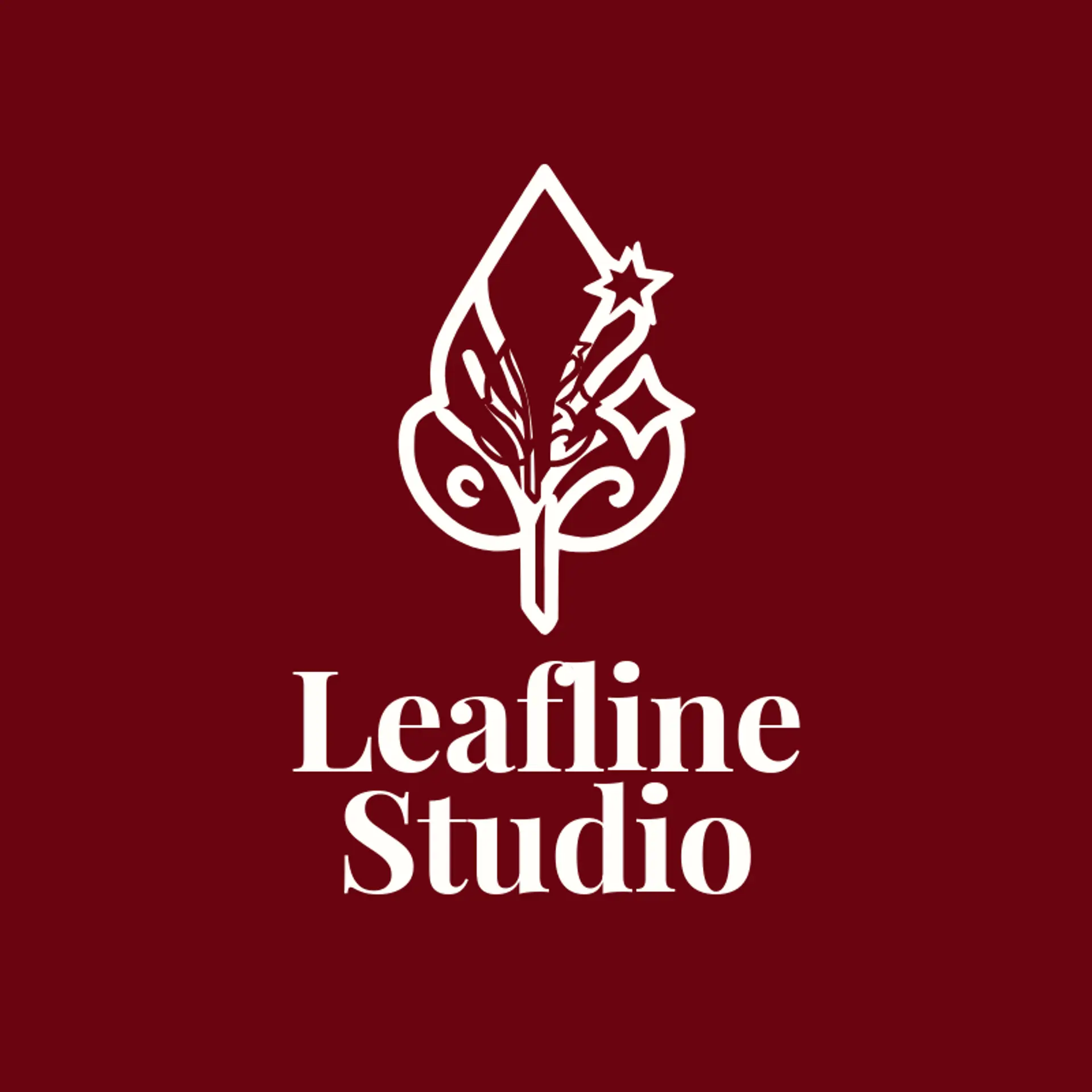 Leafline Studio logo for islamic