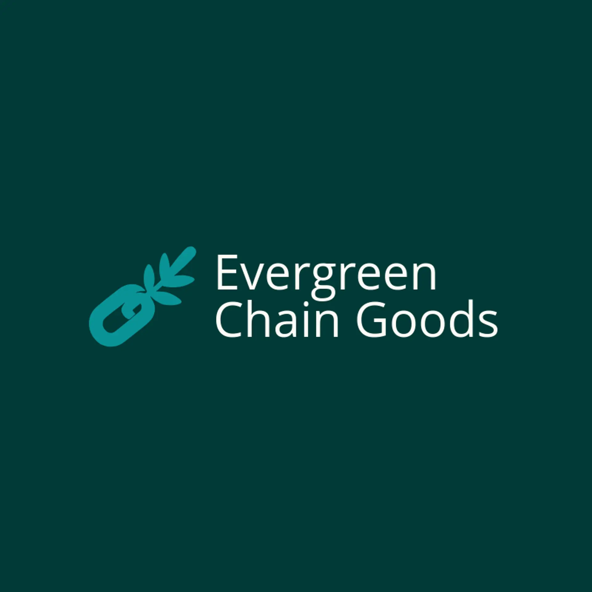Evergreen Chain Goods logo for chain