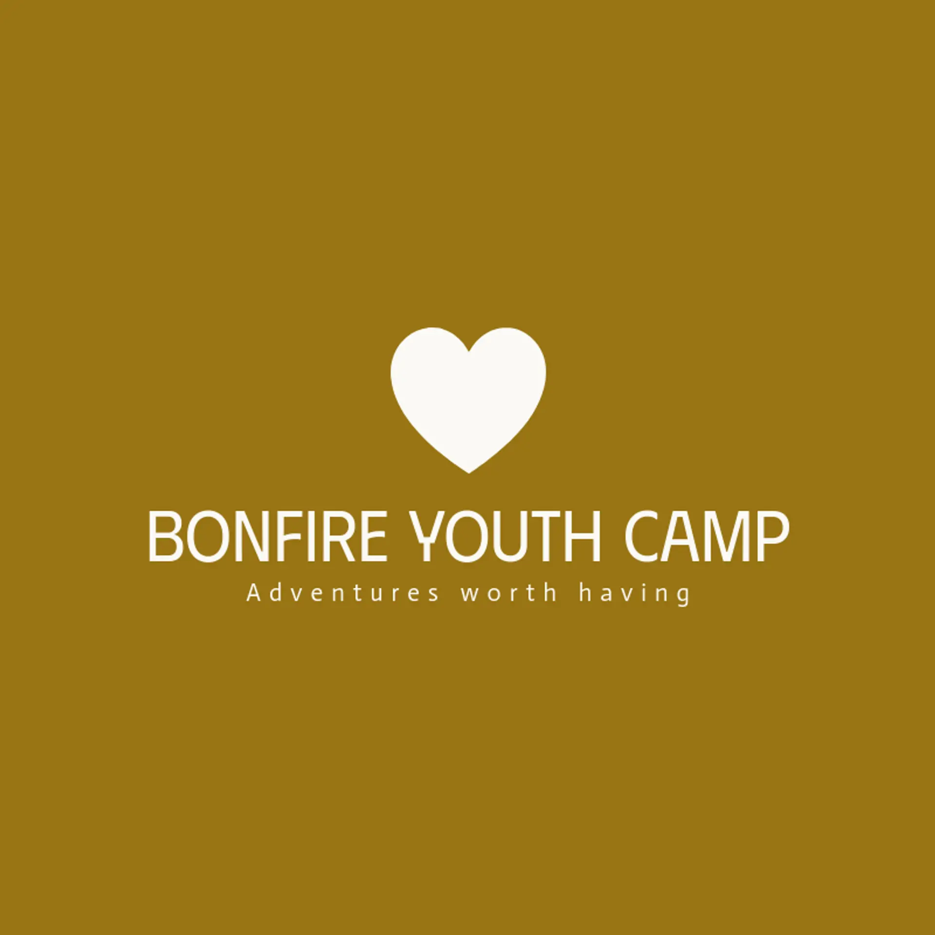 Bonfire Youth Camp logo for heart