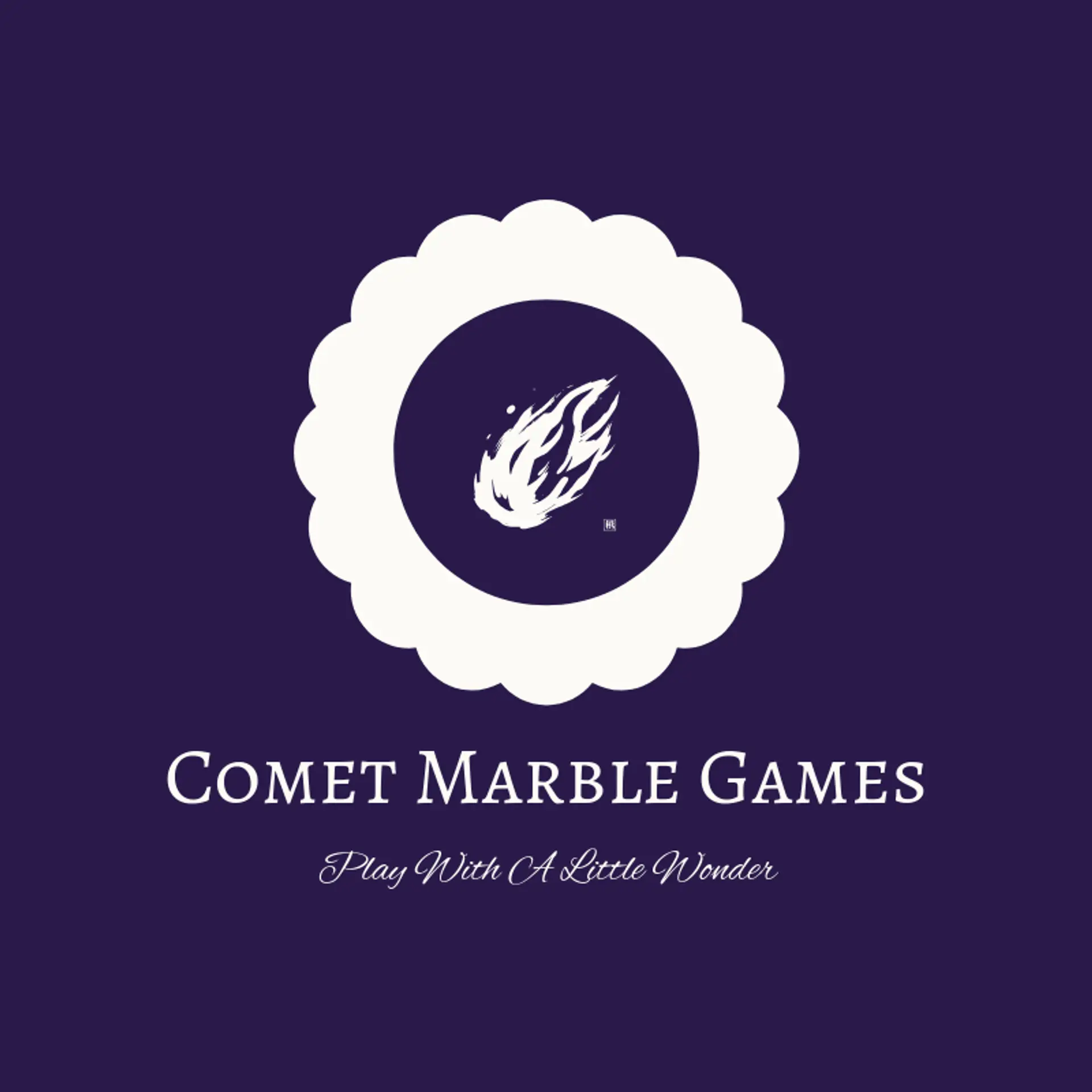 Comet Marble Games logo for comet