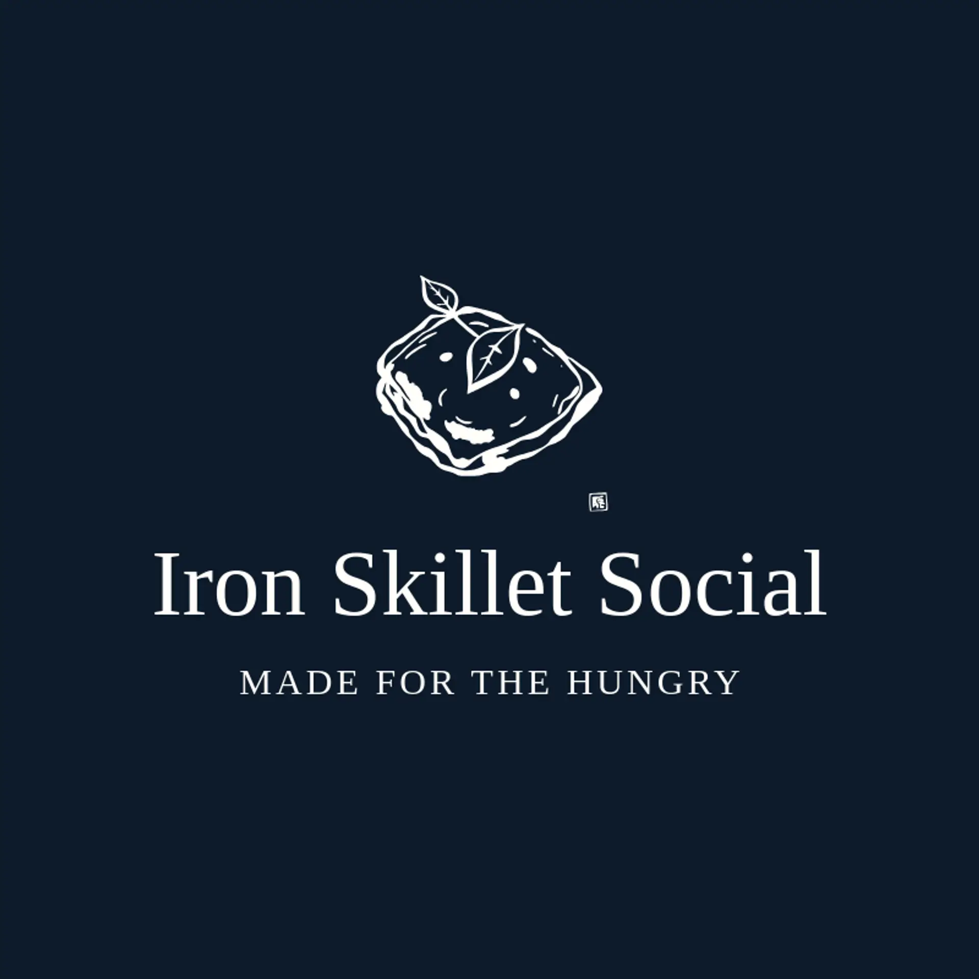 Iron Skillet Social logo for dish
