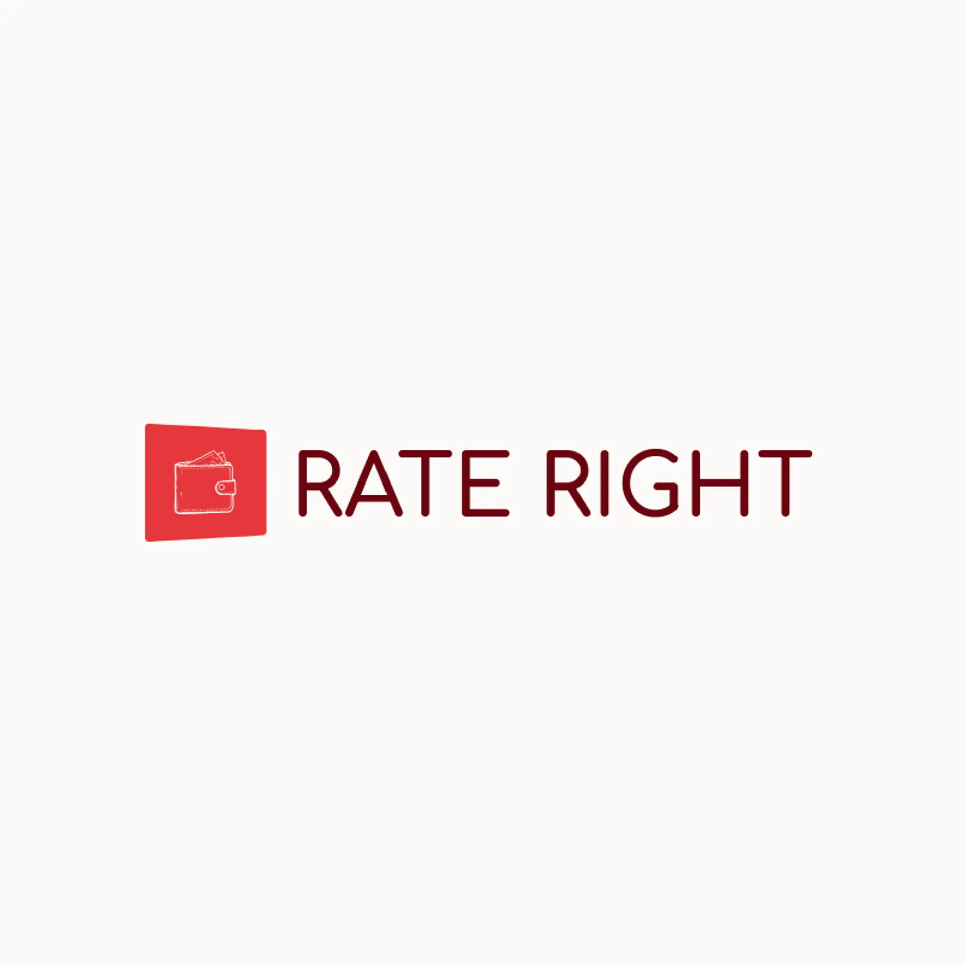 Rate Right logo for bill