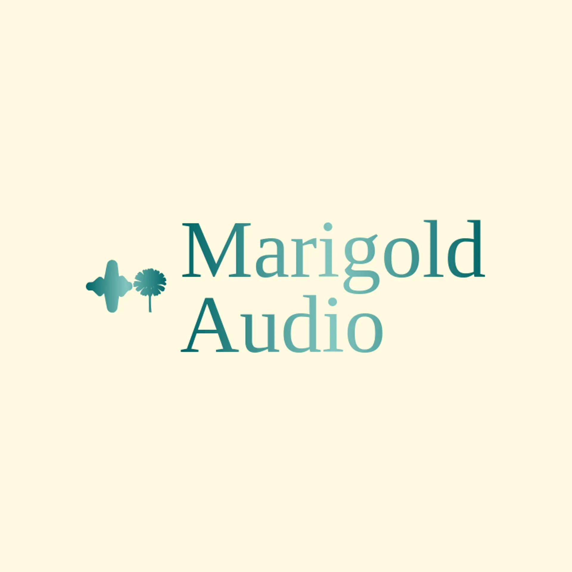Marigold Audio logo for voice