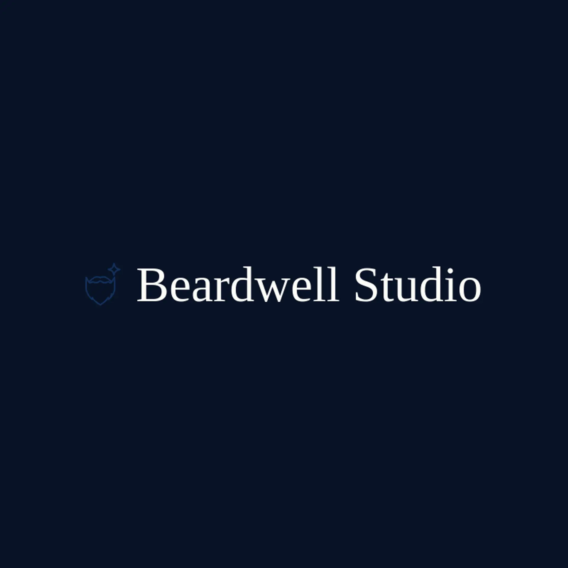 Beardwell Studio logo for beard