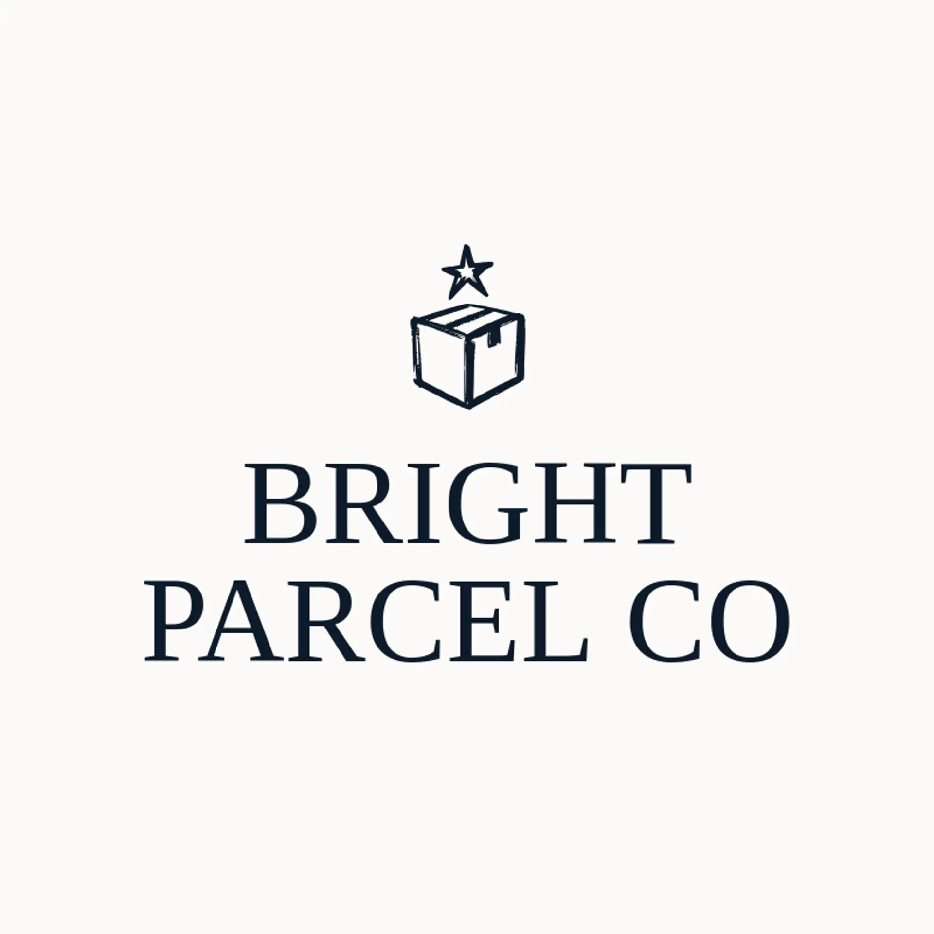 Bright Parcel Co logo for dropshipping
