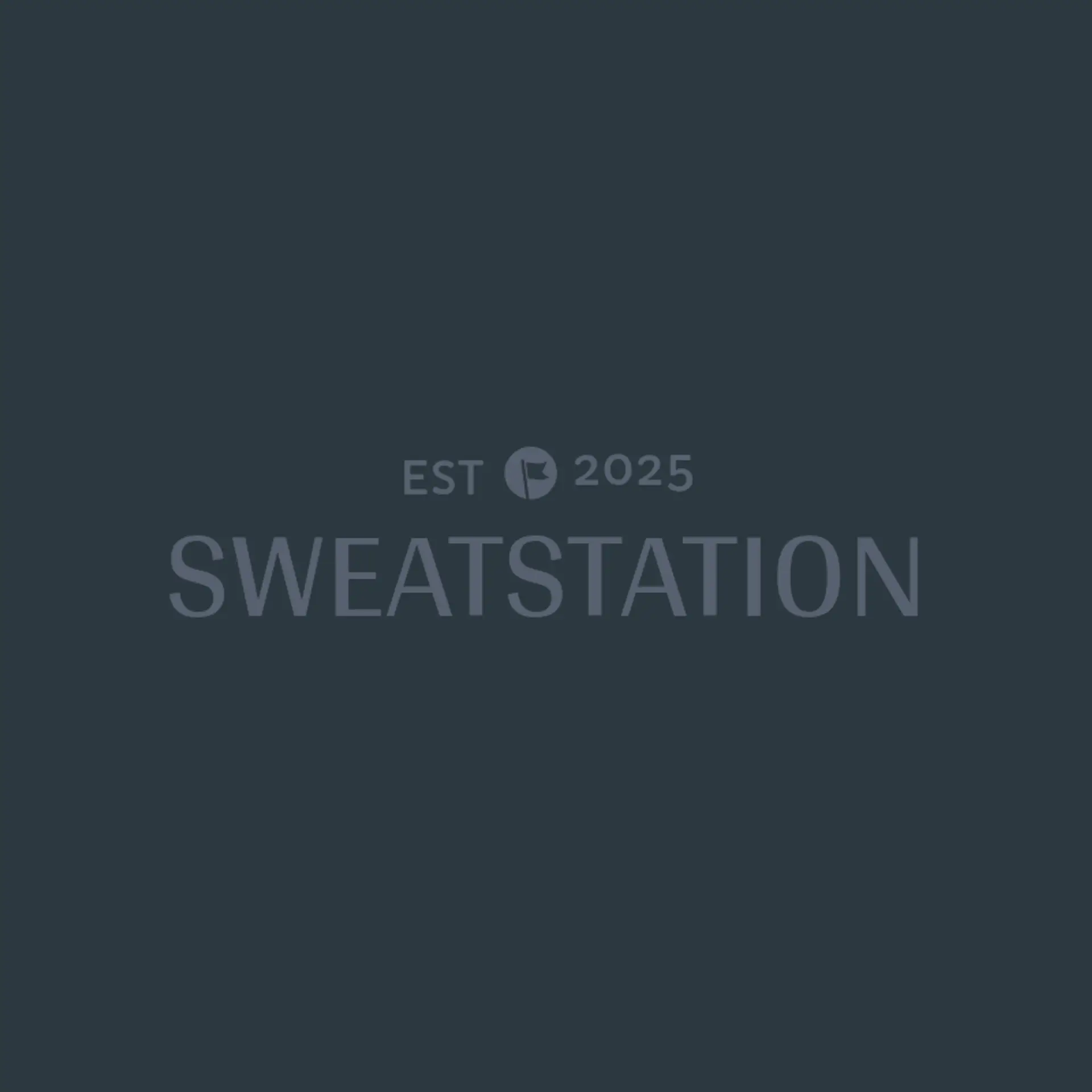SweatStation logo for fitness brand