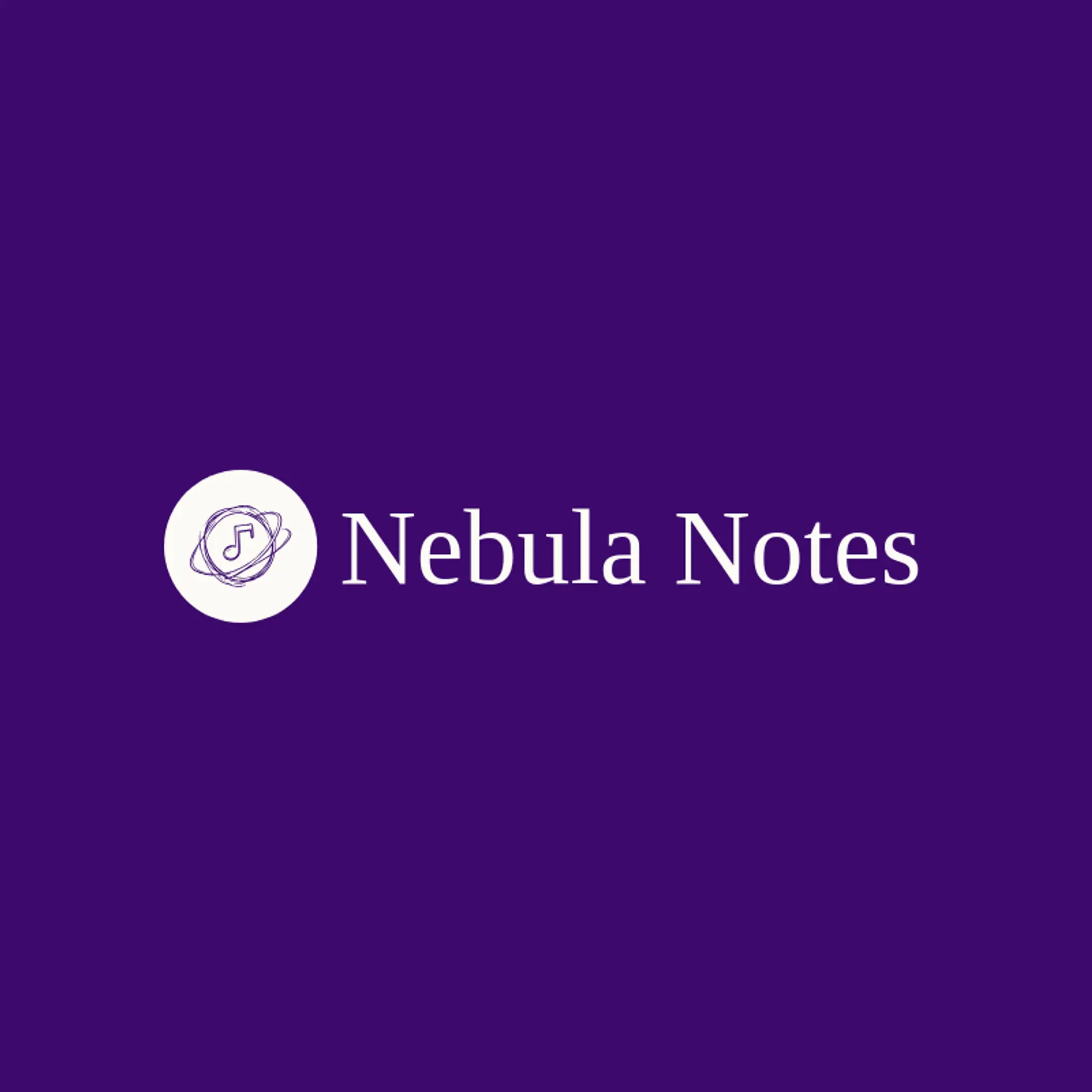Nebula Notes logo for orbit