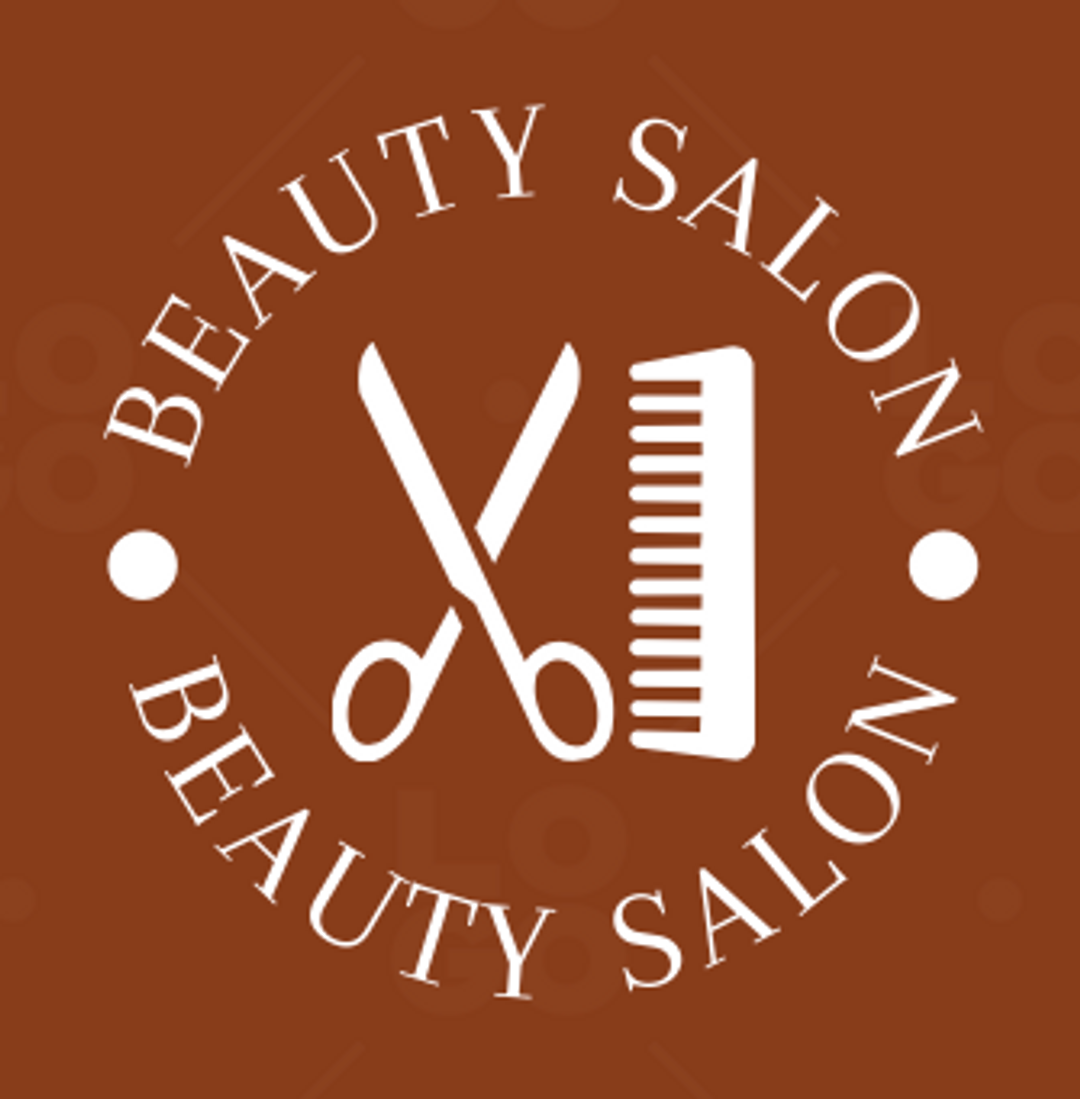 cosmetic and beauty hair salon logos