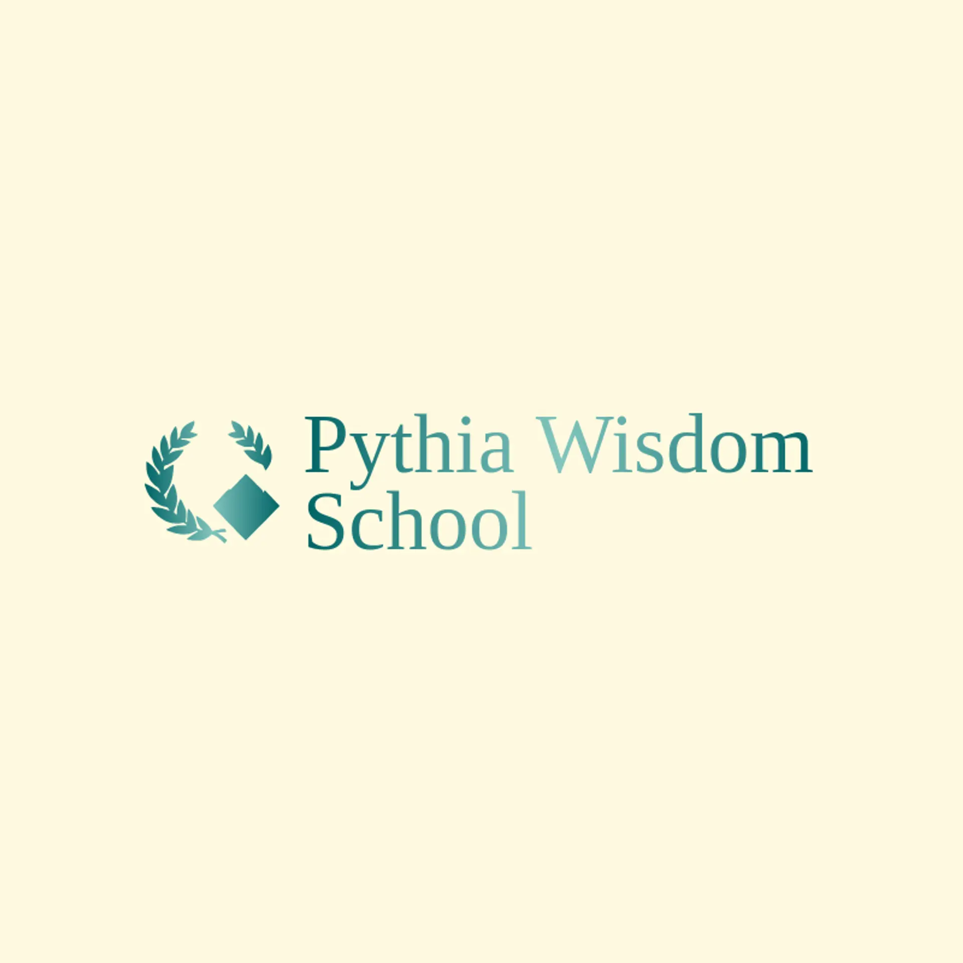 Pythia Wisdom School logo for greek