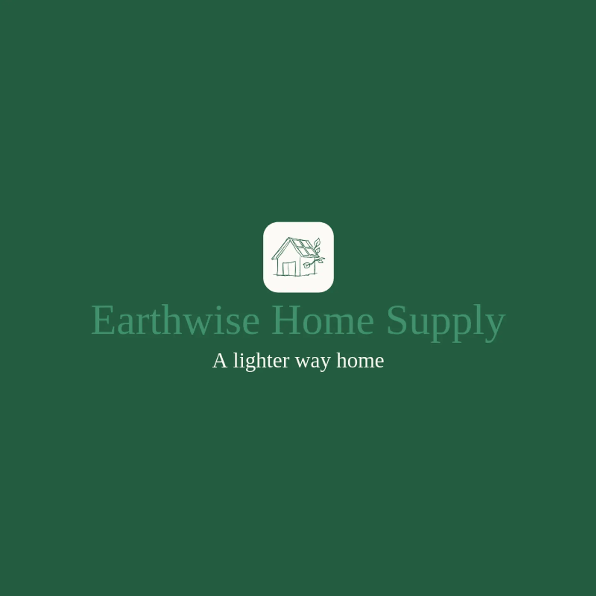 Earthwise Home Supply logo for sustainability