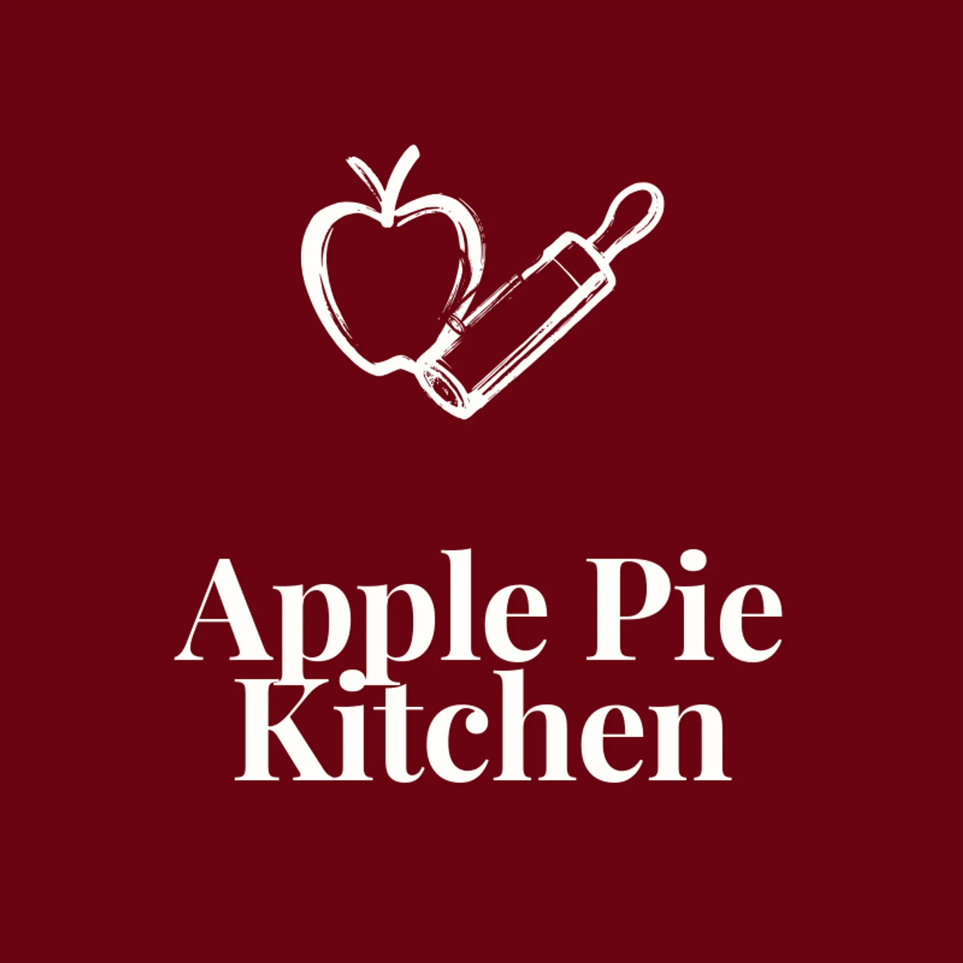 Apple Pie Kitchen logo for apple