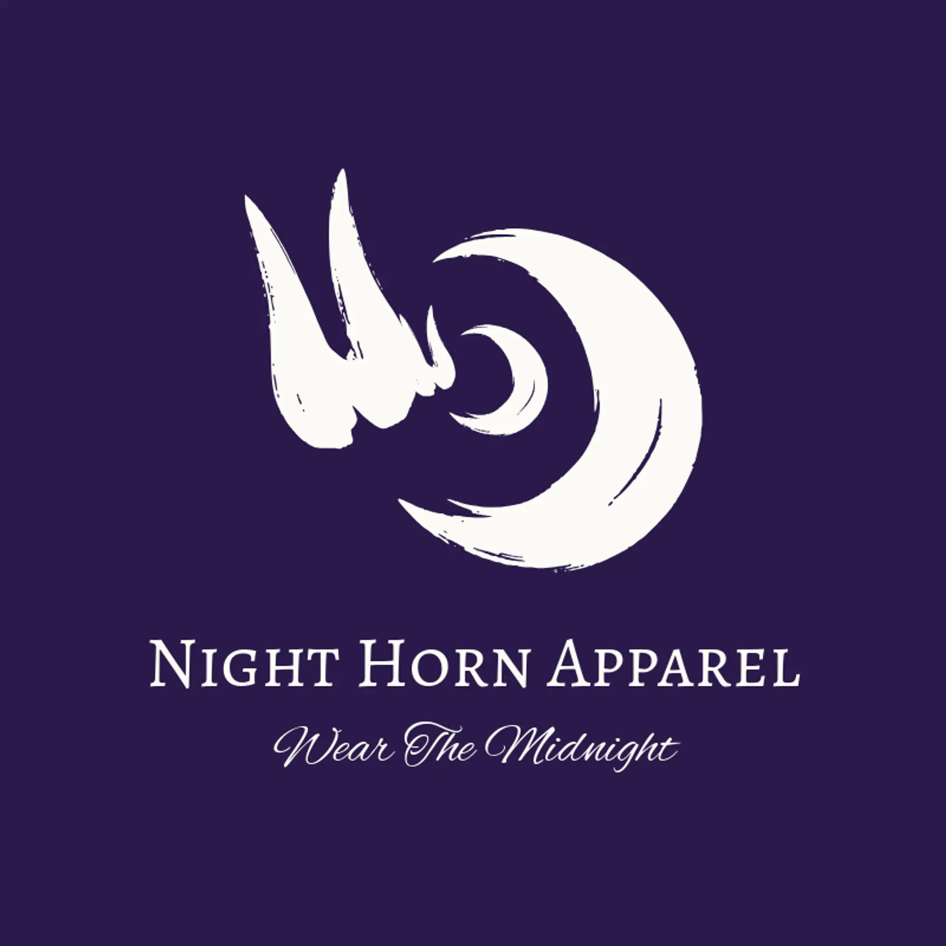 Night Horn Apparel logo for devil