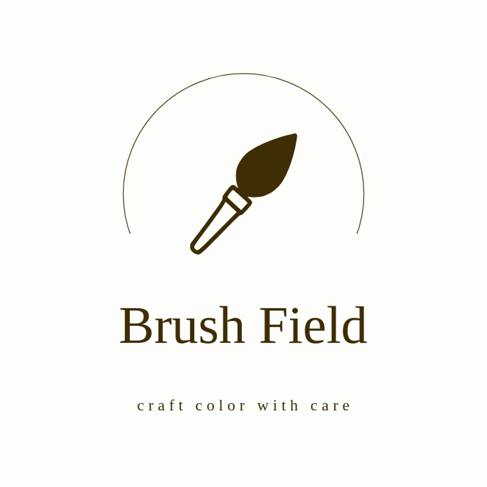 Brush Field logo for paint