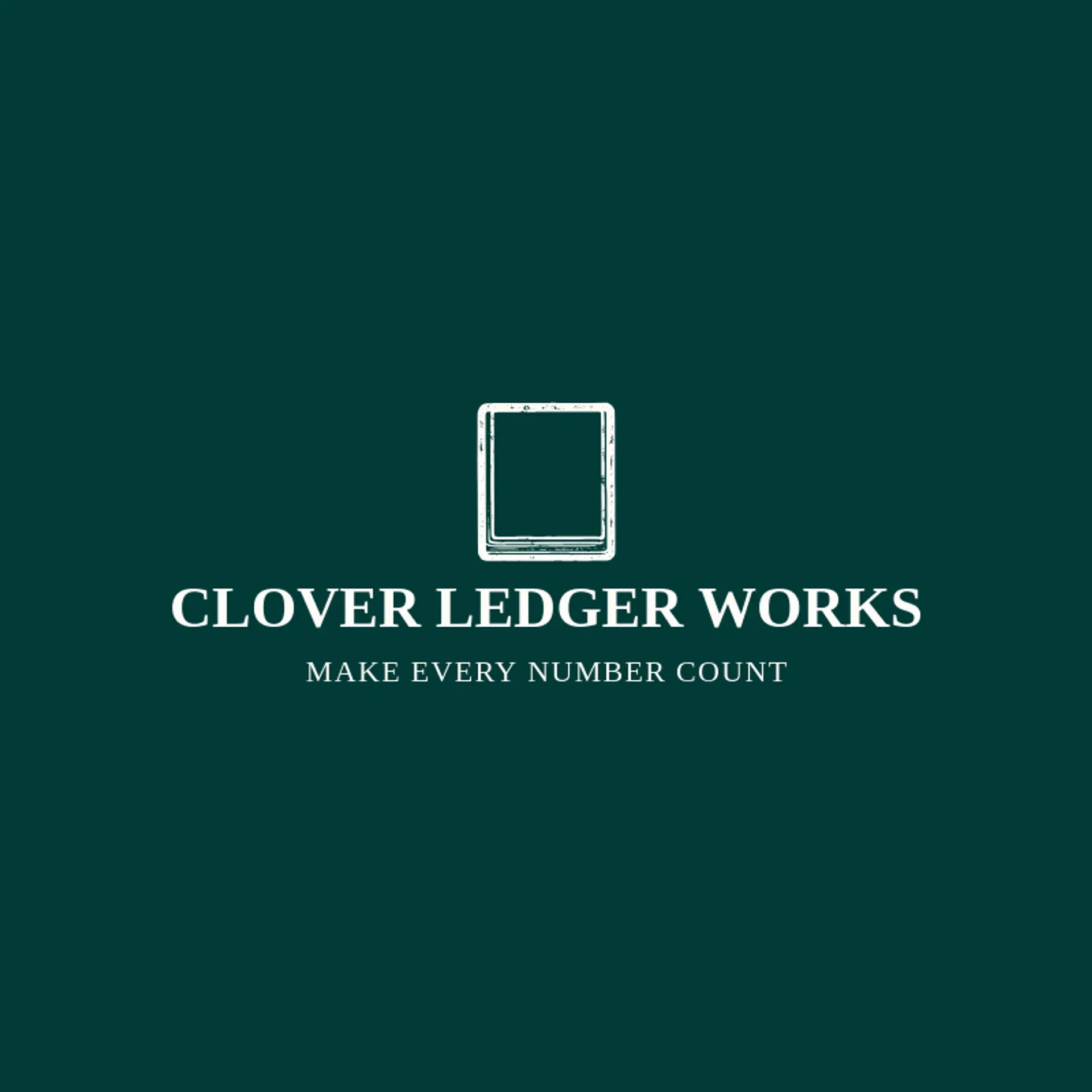Clover Ledger Works logo for ledger