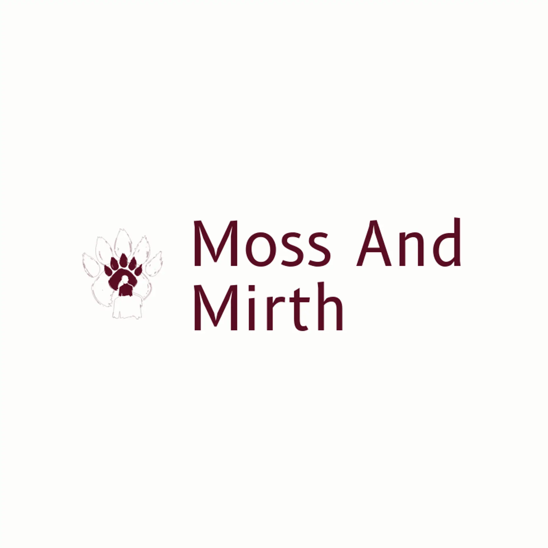 Moss And Mirth logo for character
