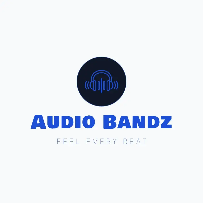 The band name Audio Bandz as a branded logo with a single color icon