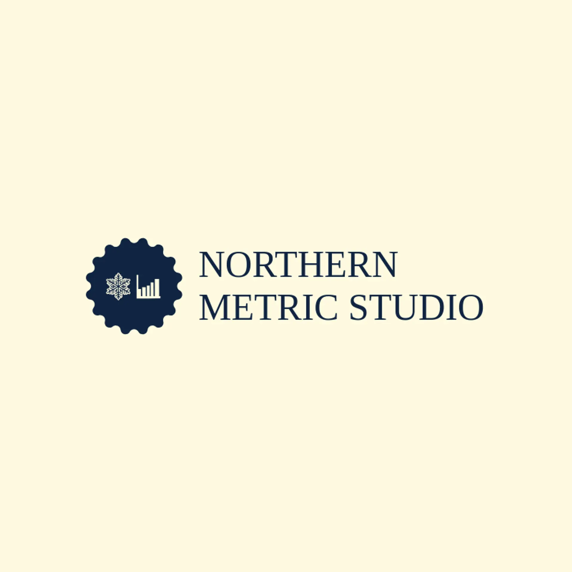 Northern Metric Studio logo for snowflake