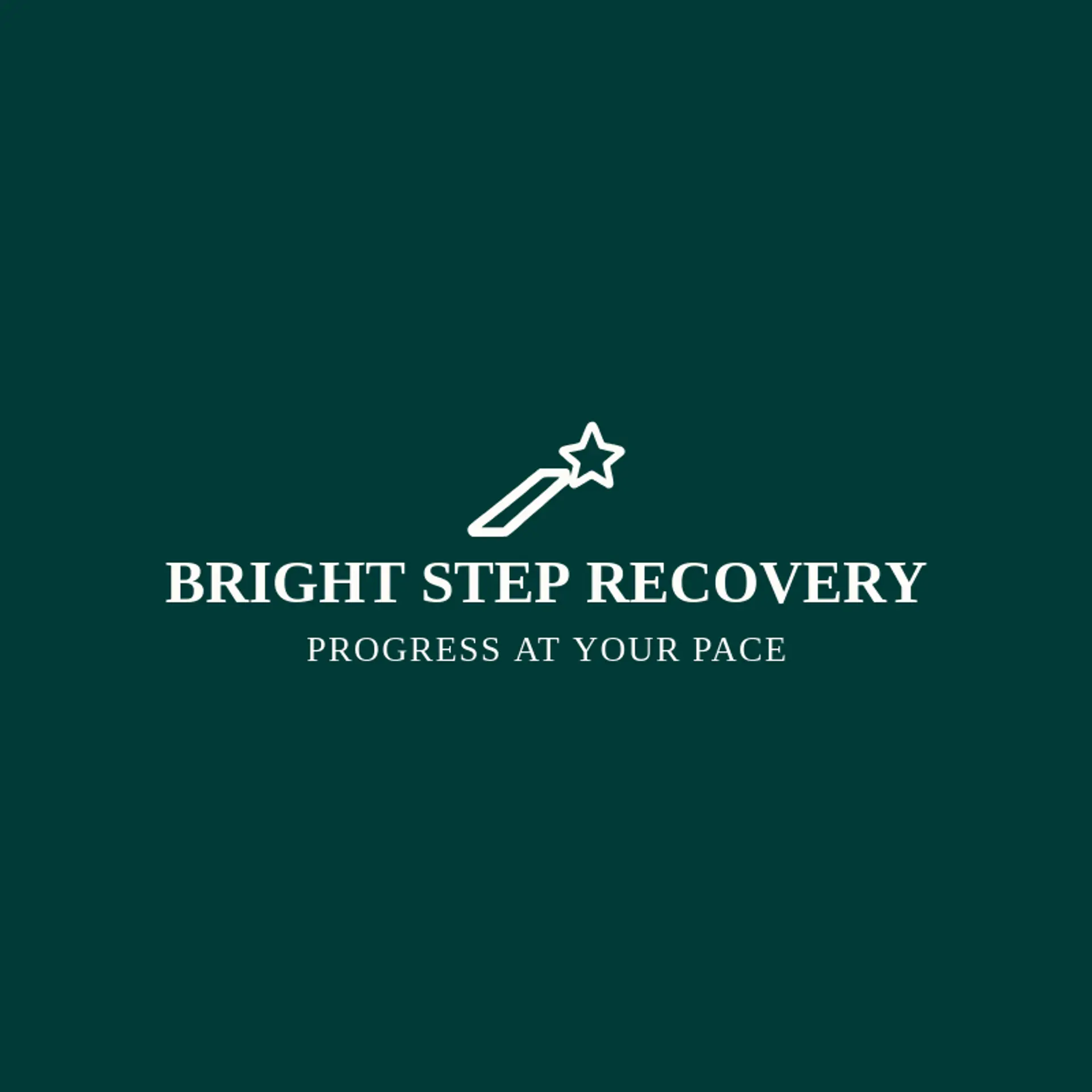 Bright Step Recovery logo for recovery
