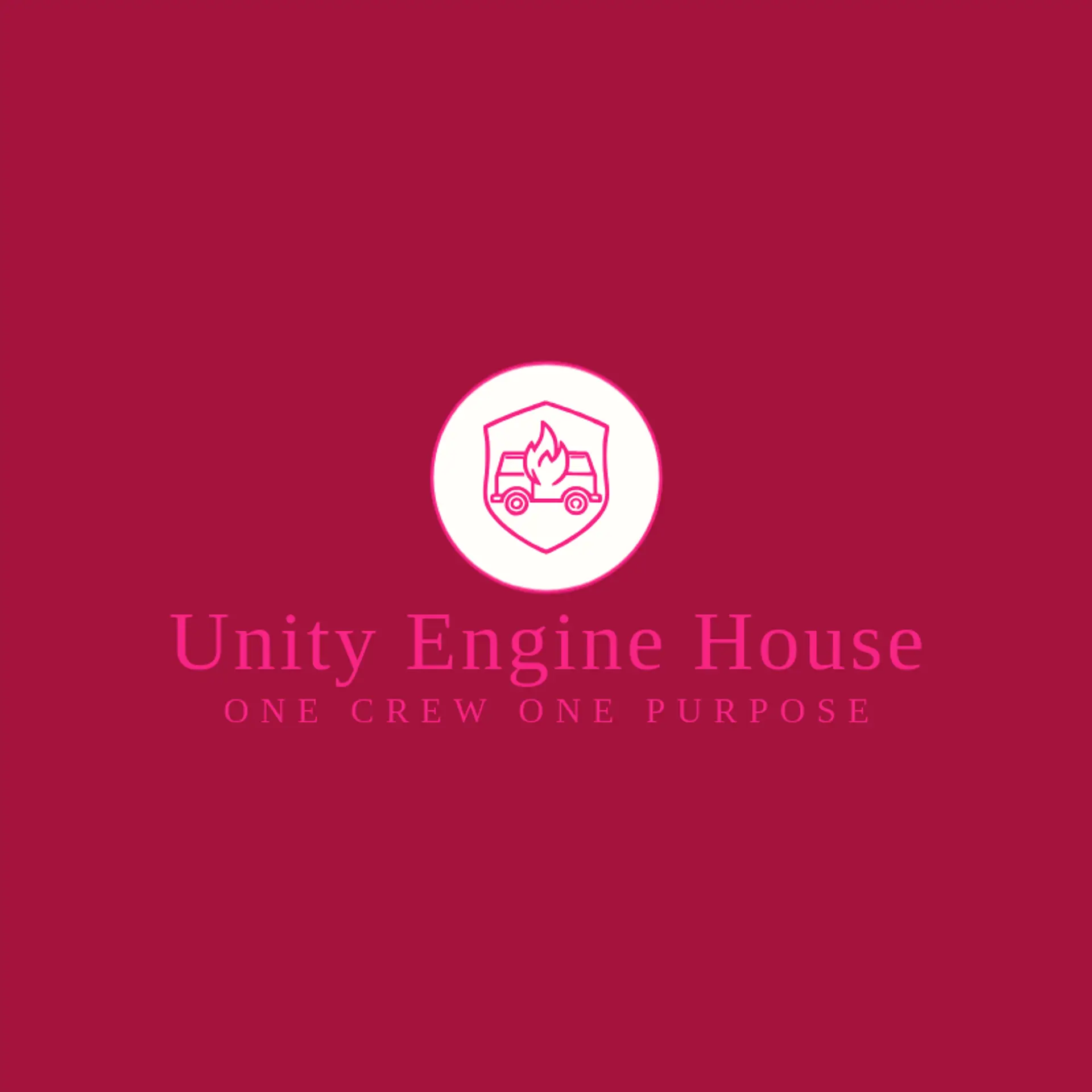 Unity Engine House logo for fire station