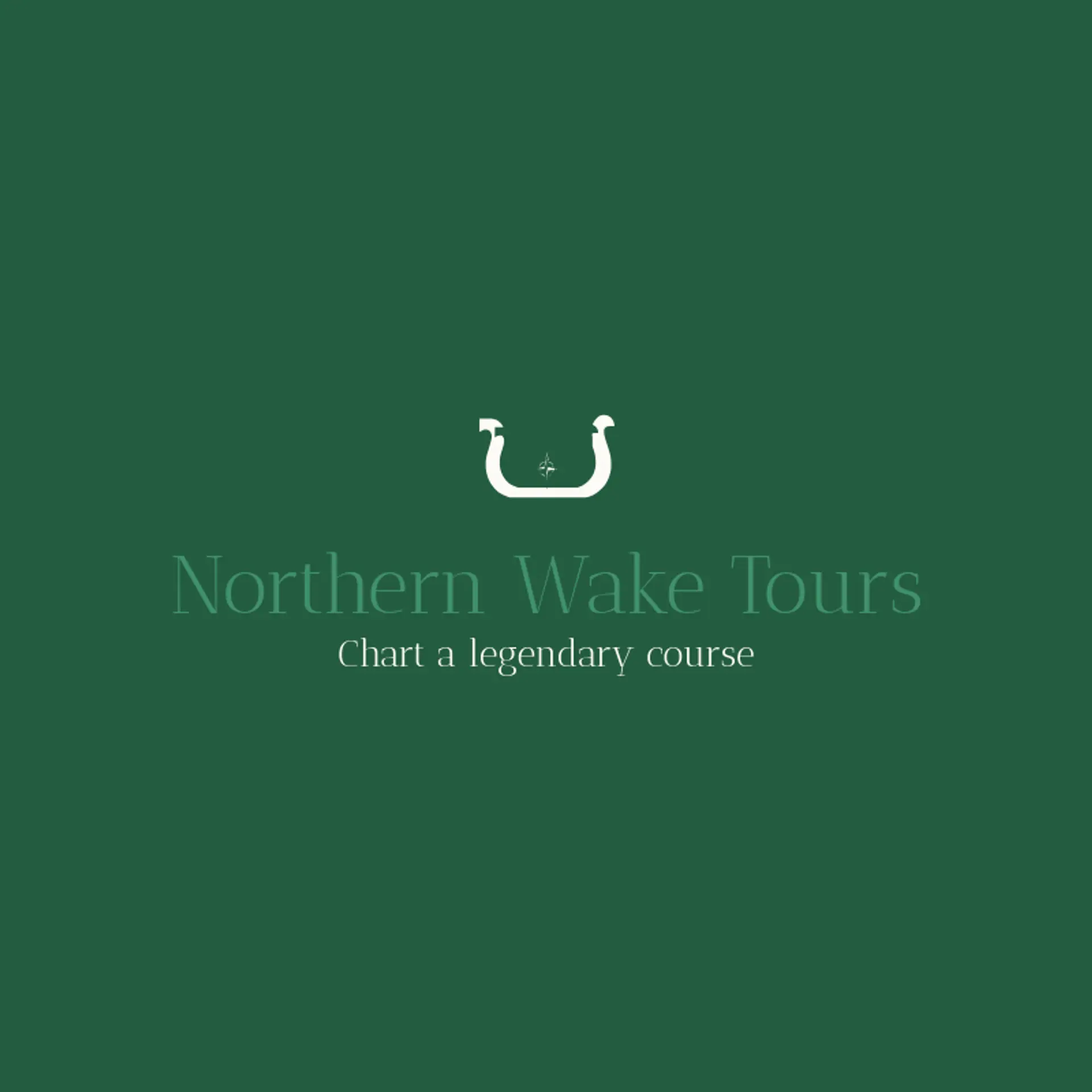 Northern Wake Tours logo for viking