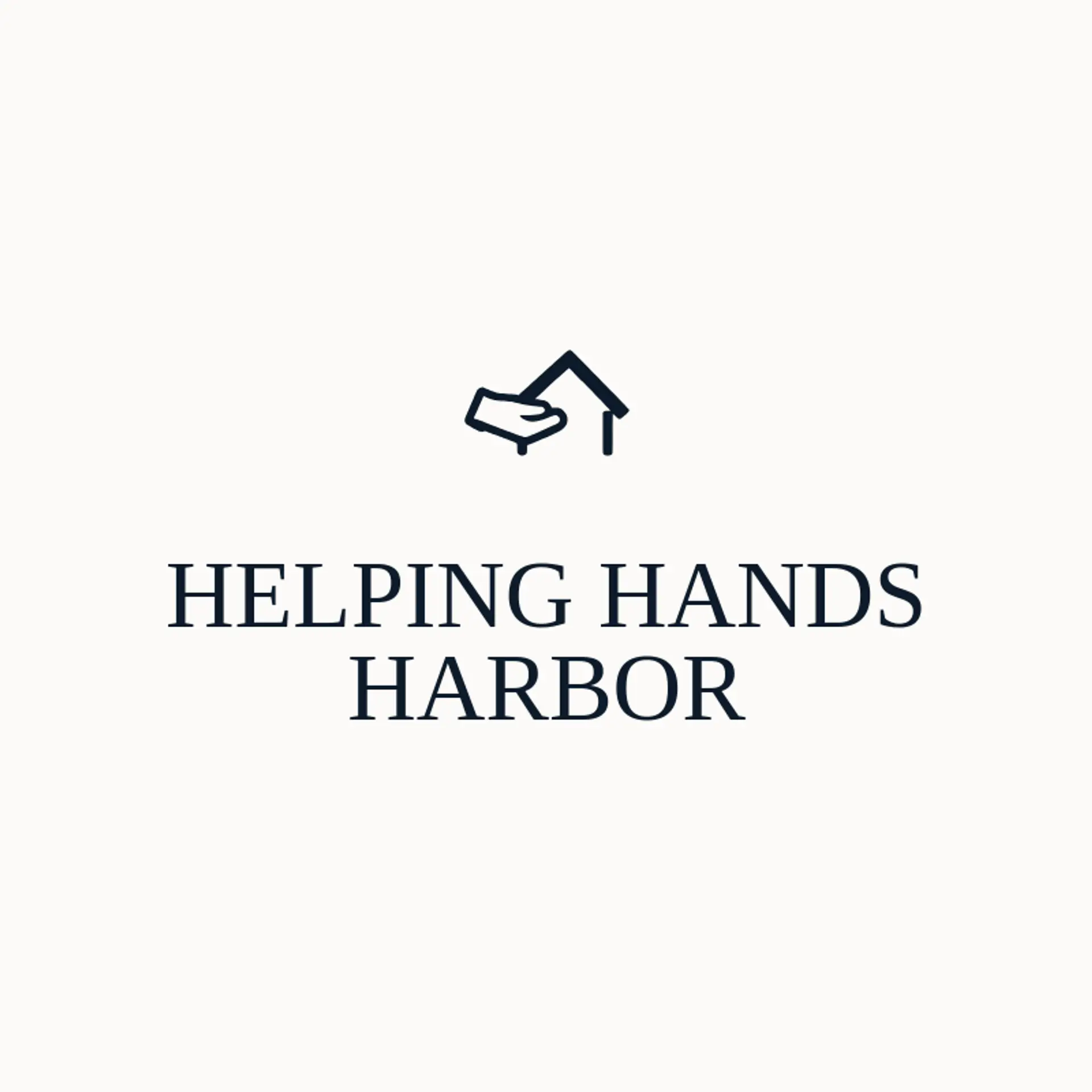 Helping Hands Harbor logo for helping hand