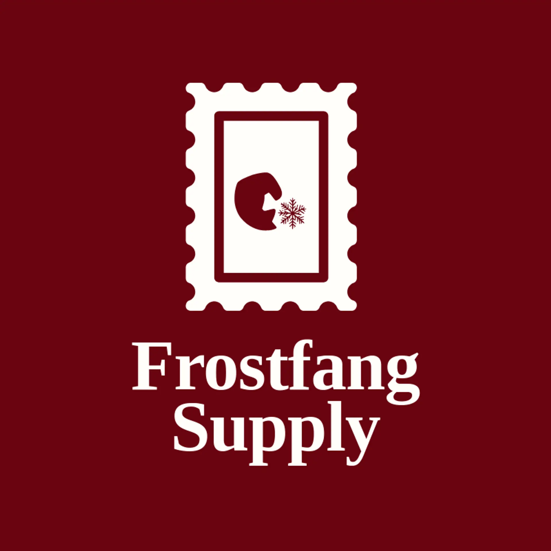 Frostfang Supply logo for claw